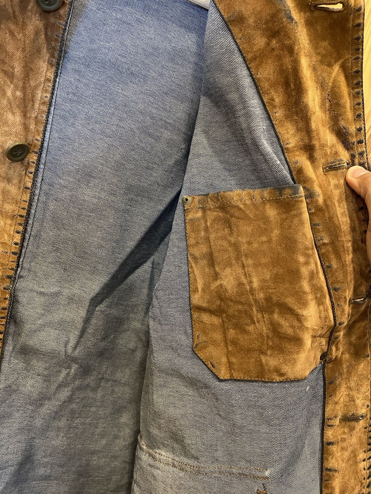 Japanese Brand × Kansai Yamamoto × Vintage Vintage Kansai Jeans Jacket Size US M / EU 48-50 / 2 - 7 Thumbnail