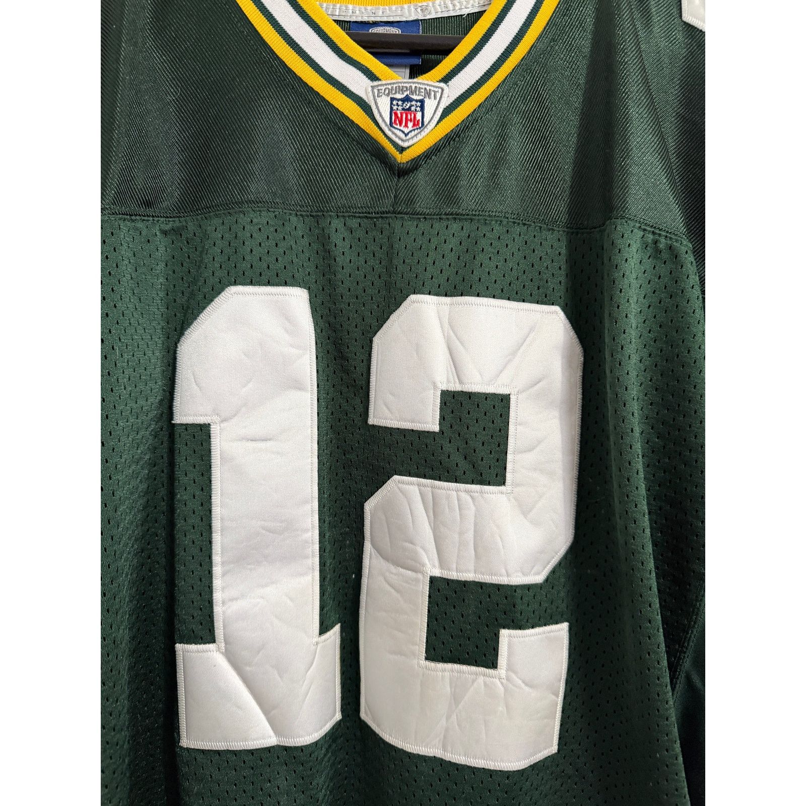 Reebok Aaron Rodgers Green Bay Packers Jersey Men's Size 52 (XL) Size US XL / EU 56 / 4 - 3 Thumbnail