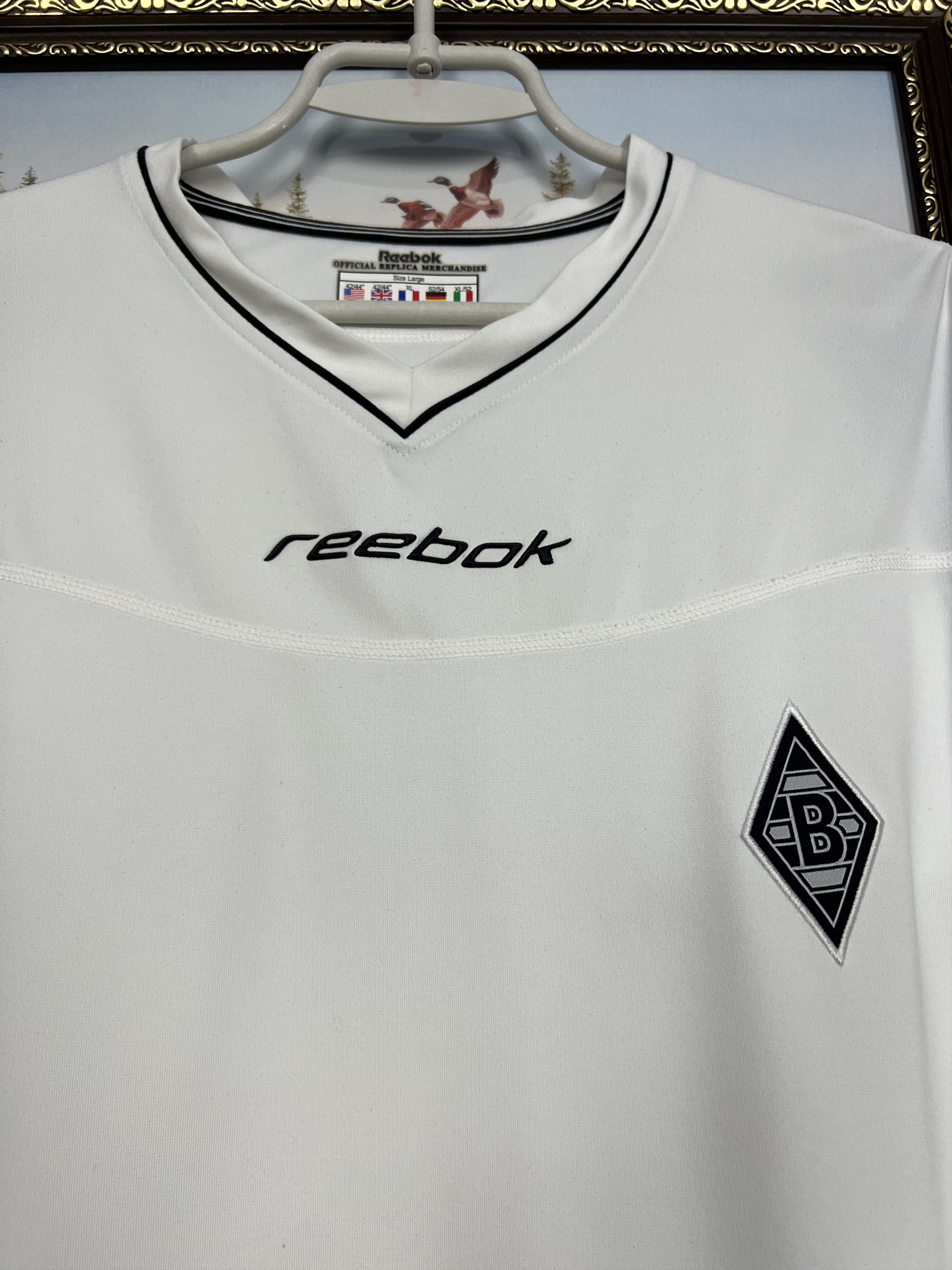 Reebok Borussia Monchengladbach football shirt Long Sleeve Jersey Size US XL / EU 56 / 4 - 3 Thumbnail