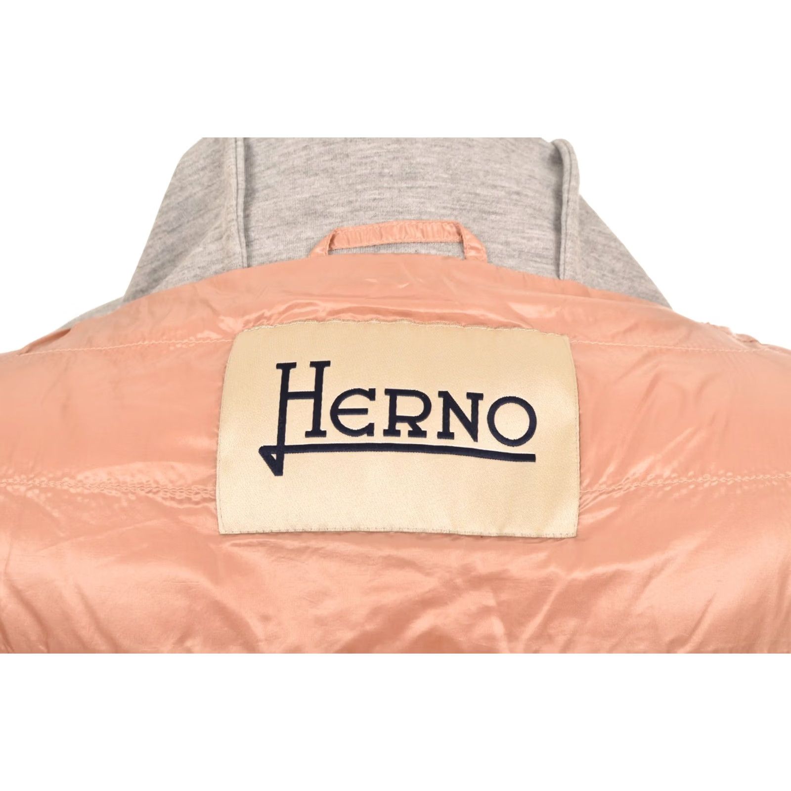 Herno DDP HERNO Women’s Short Sleeve Woven Jacket Down Puffer PI0919D EU 48 Pink Jacket Womens Down Puffer Size 34" / US 12 / IT 48 - 5 Thumbnail