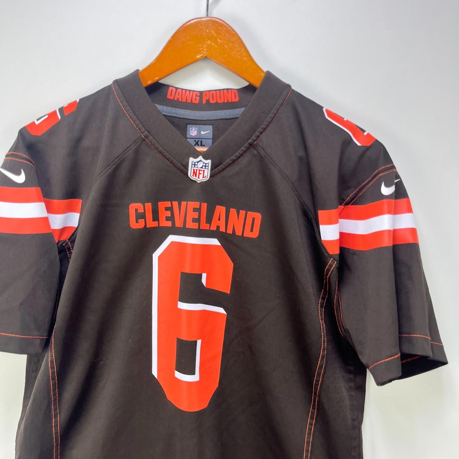 Nike Cleveland Browns On Field NFL Baker Mayfield Jersey Youth XL Size ONE SIZE - 2 Thumbnail