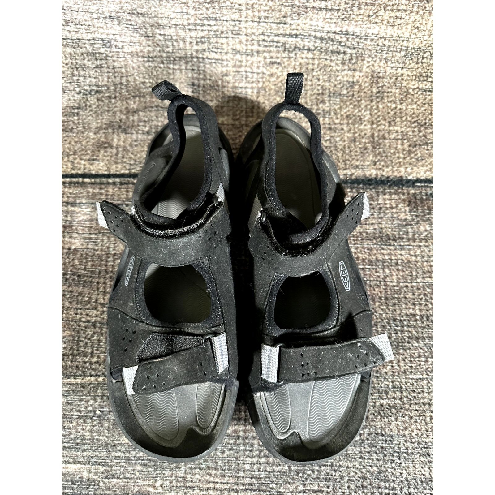 KEEN Keen Black Drift Creek Two Strap Waterproof Sandals 11.5 Size US 11.5 / EU 44-45 - 3 Thumbnail