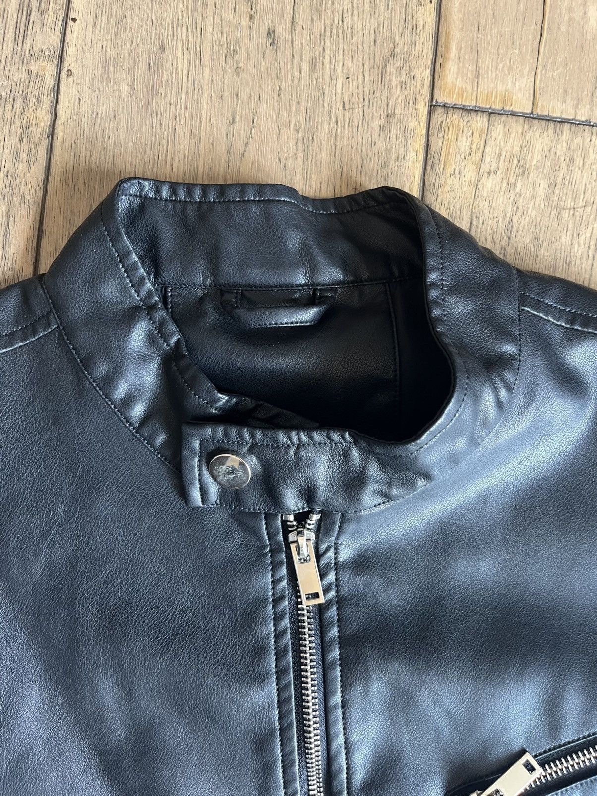 Designer × Japanese Brand Opium Bat Bone Embroidered Leather Jacket Size US L / EU 52-54 / 3 - 3 Thumbnail
