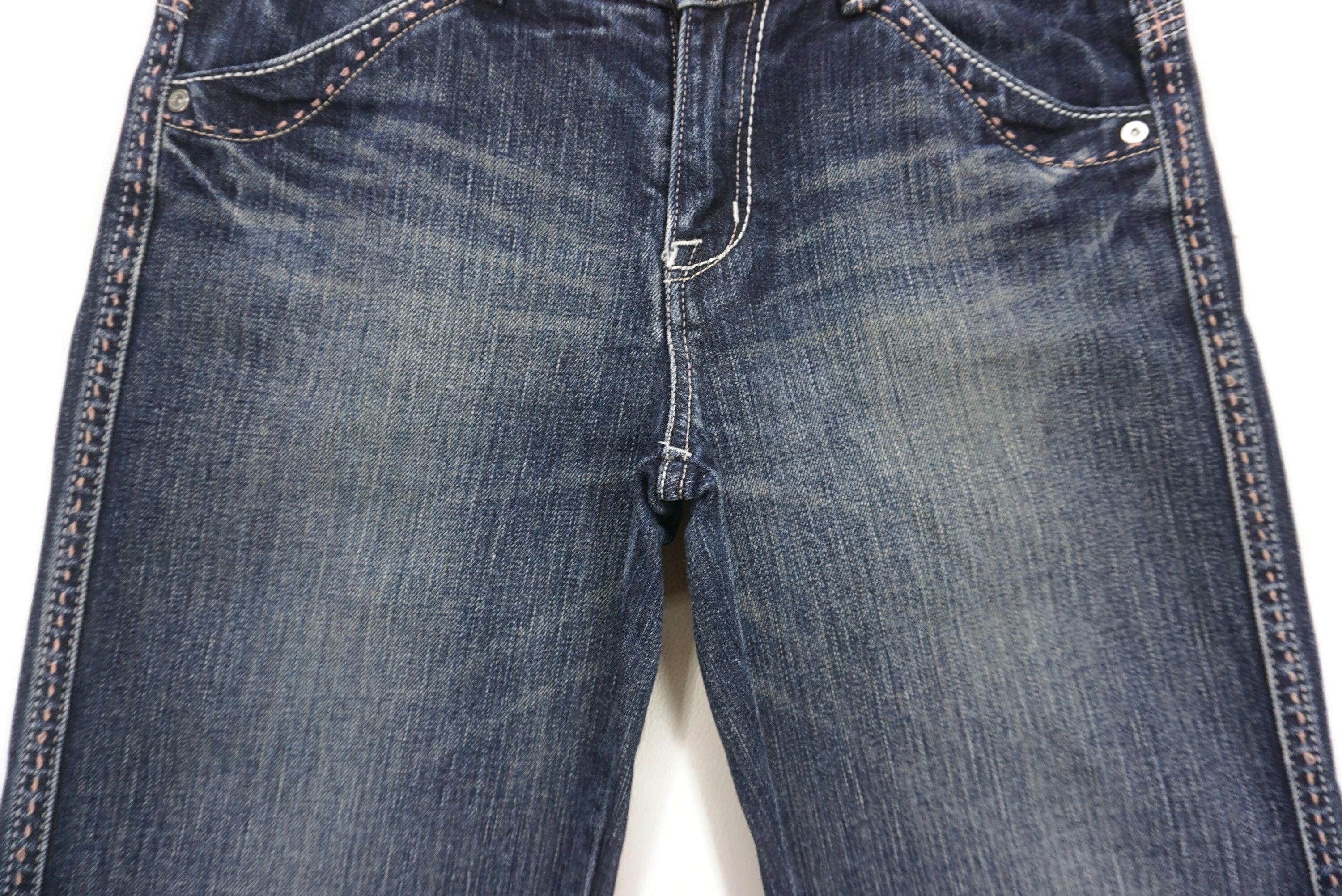 Japanese Brand Brappers Jeans fit W29xL29 Made in Japan Low Rise Bootcut Size 26" / US 2 / IT 38 - 5 Thumbnail