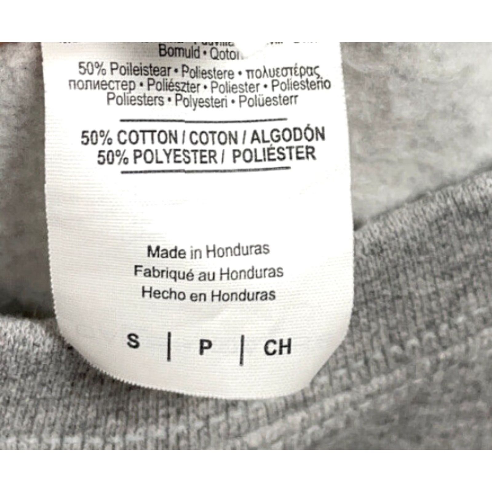 Gildan Billie Eilish Gray Repeating Name Print Pullover Sweatshirt Adults Small Eyes Shirt Size US S / EU 44-46 / 1 - 5 Thumbnail