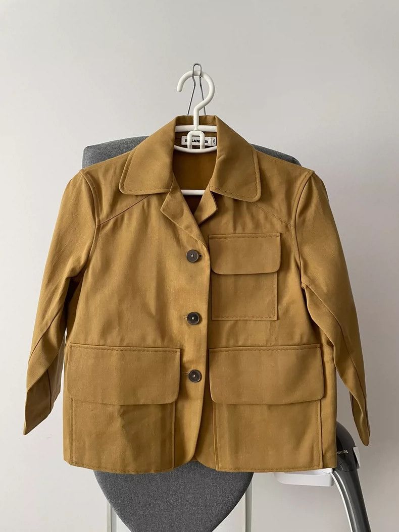 Jil Sander Jil Sander Large pocket workwear jacket Size XXS / US 00 / IT 34 - 2 Thumbnail