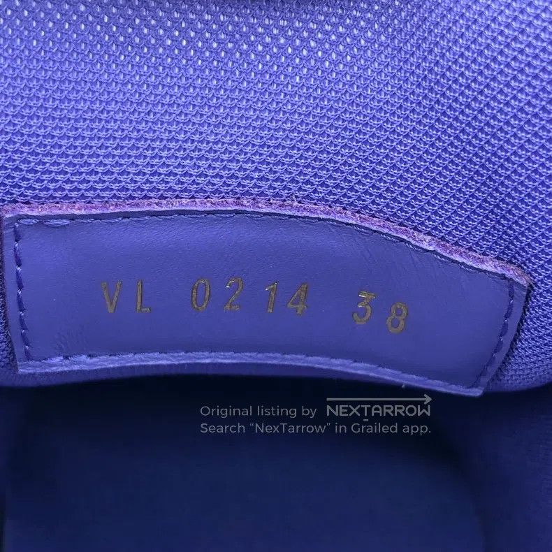 Louis Vuitton Louis Vuitton Trainer Maxi Small Fat Ding White Logo Lace- Size US 7.5 / IT 37.5 - 6 Thumbnail