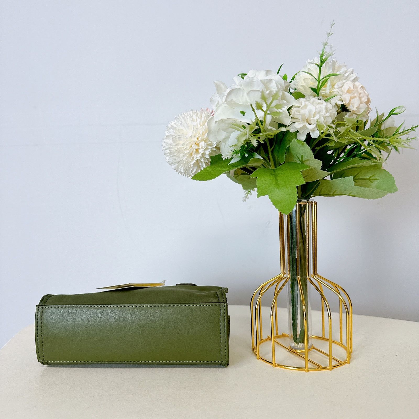 Tory Burch Tory Burch 146437 Ella Mini Tote PALM LEAF Size ONE SIZE - 5 Thumbnail