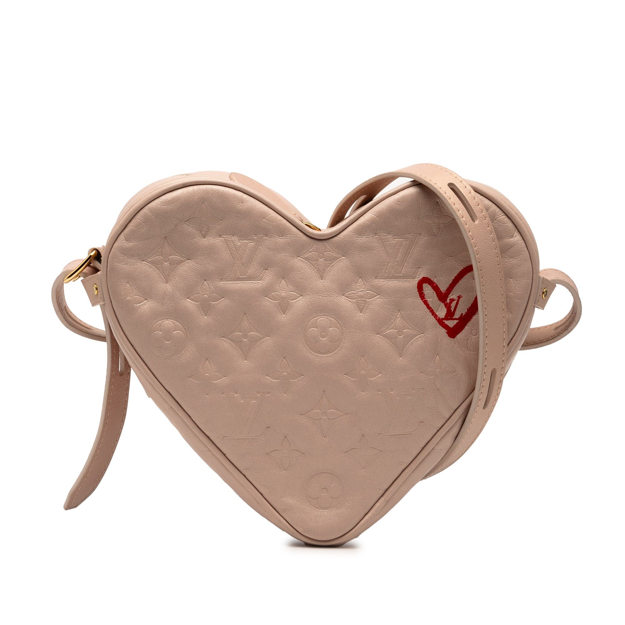 Louis Vuitton Monogram Embossed Lambskin Fall In Love Sac Coeur Size ONE SIZE - 1 Thumbnail