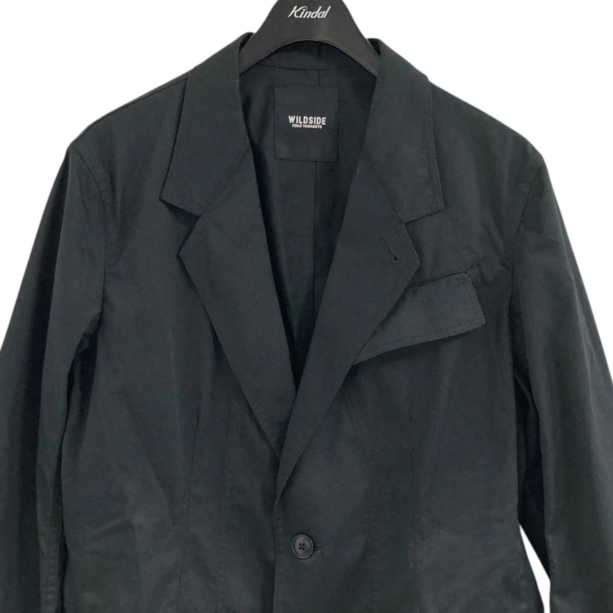 Yohji Yamamoto WILDSIDE YOHJI YAMAMOTO/Twill 2B Tailored Collar Jacket Size US S / EU 44-46 / 1 - 2 Thumbnail