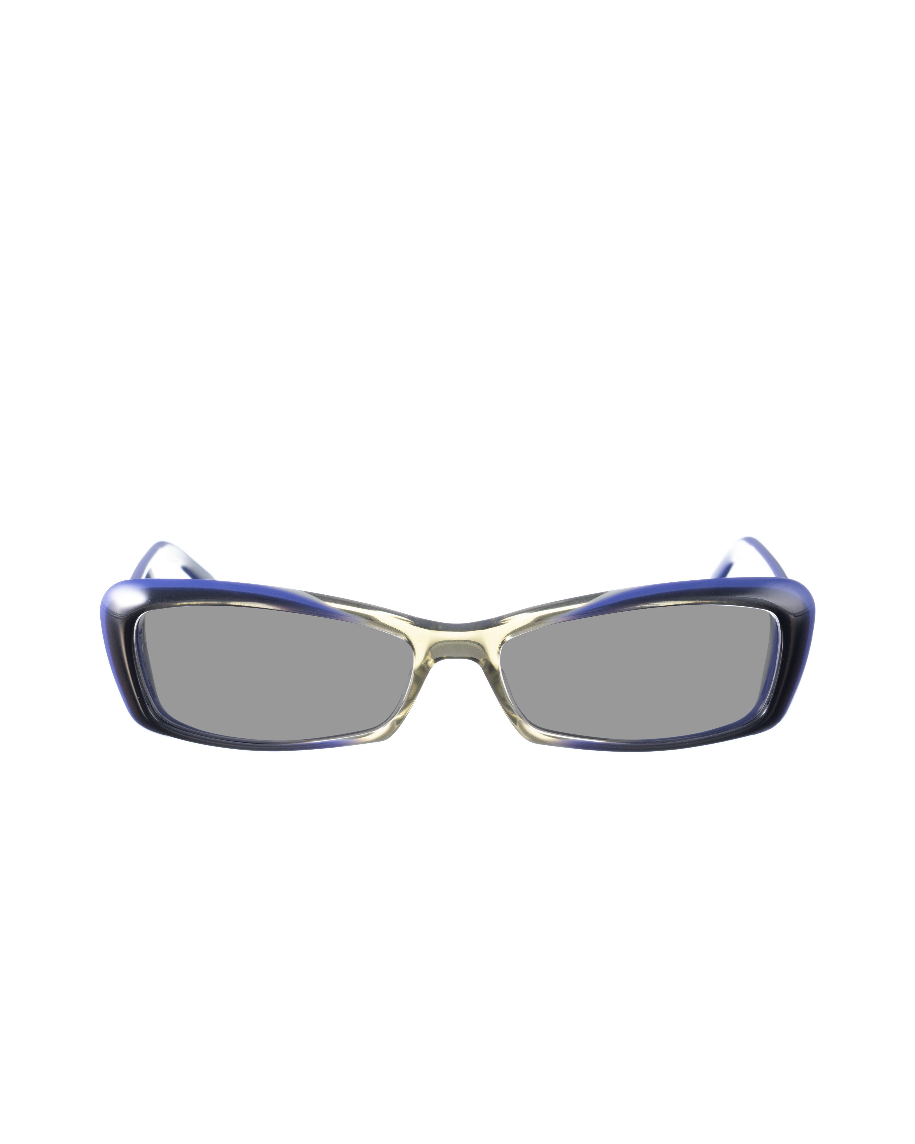 Gucci Gucci 00s Cat Eye Grey and Navy Sunglasses Size ONE SIZE - 2 Thumbnail