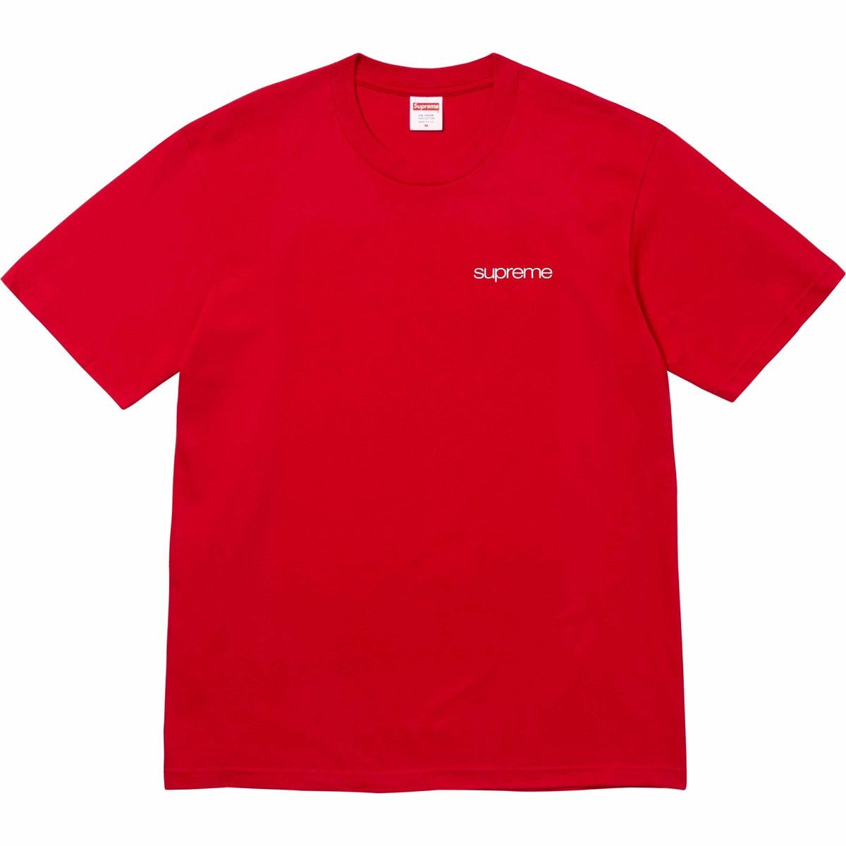 Image of Supreme Nyc Tee in Red, Men's (Size 2XL)