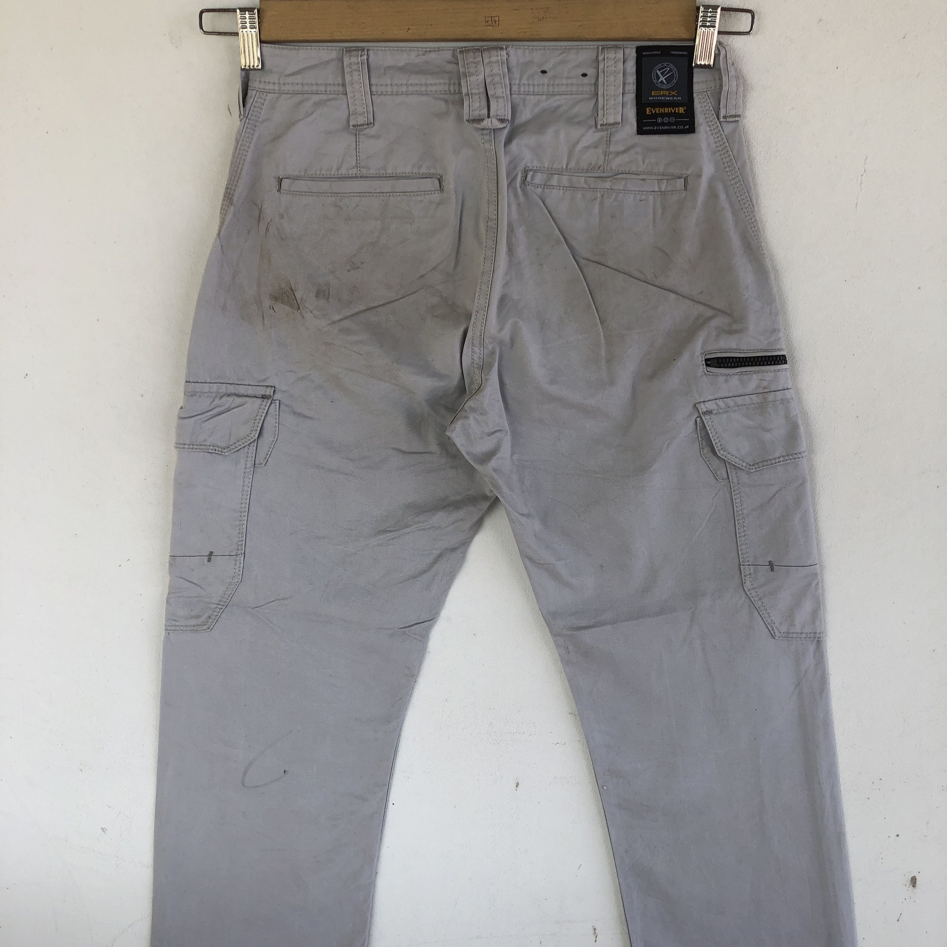 Japanese Brand Vintage Japanese Cargo Pants Multi Pocket Fatigue Trousers Size US 30 / EU 46 - 4 Thumbnail