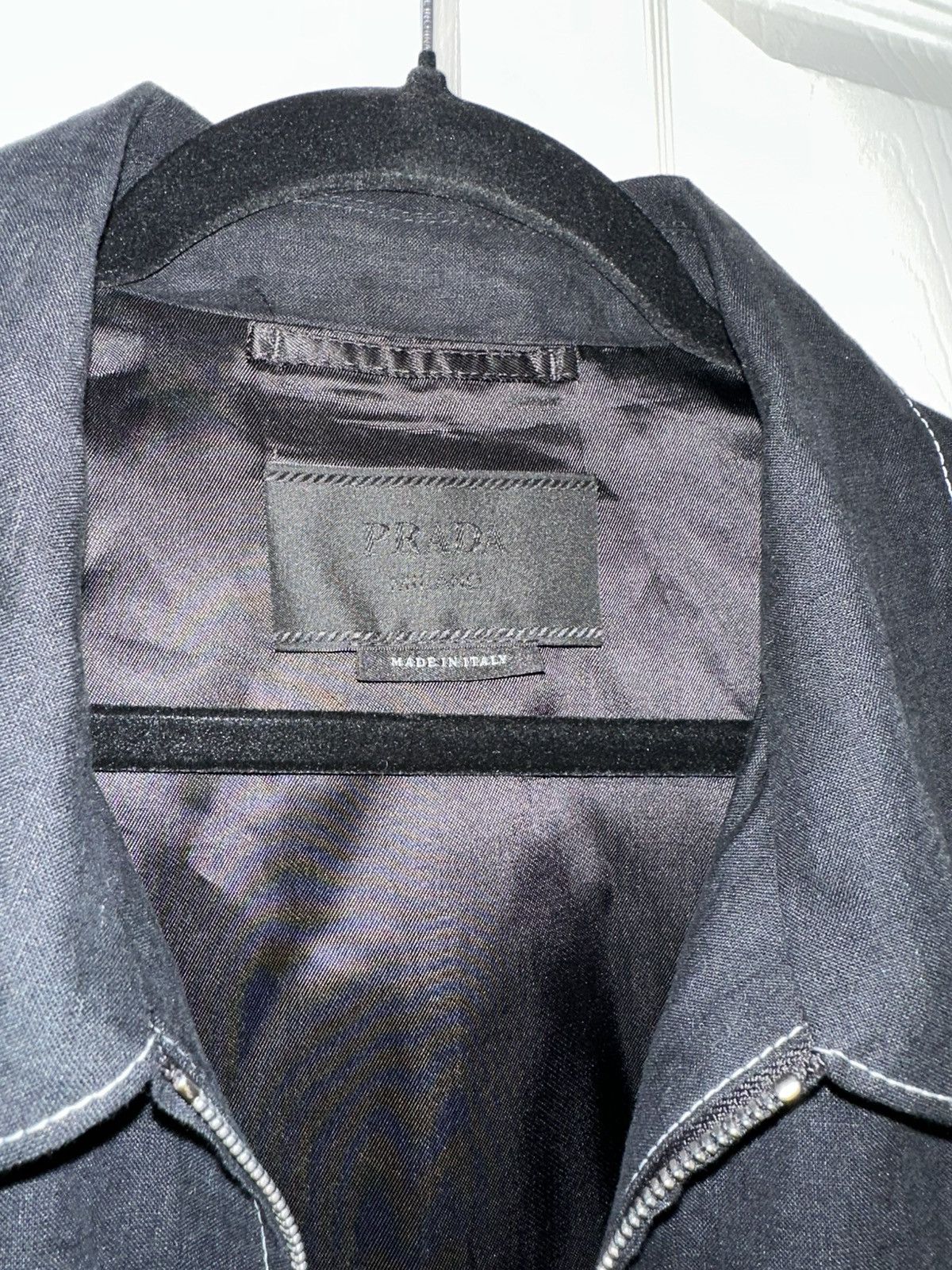 Prada PRADA POPELINE BLOUSON Jacket Size US S / EU 44-46 / 1 - 7 Thumbnail