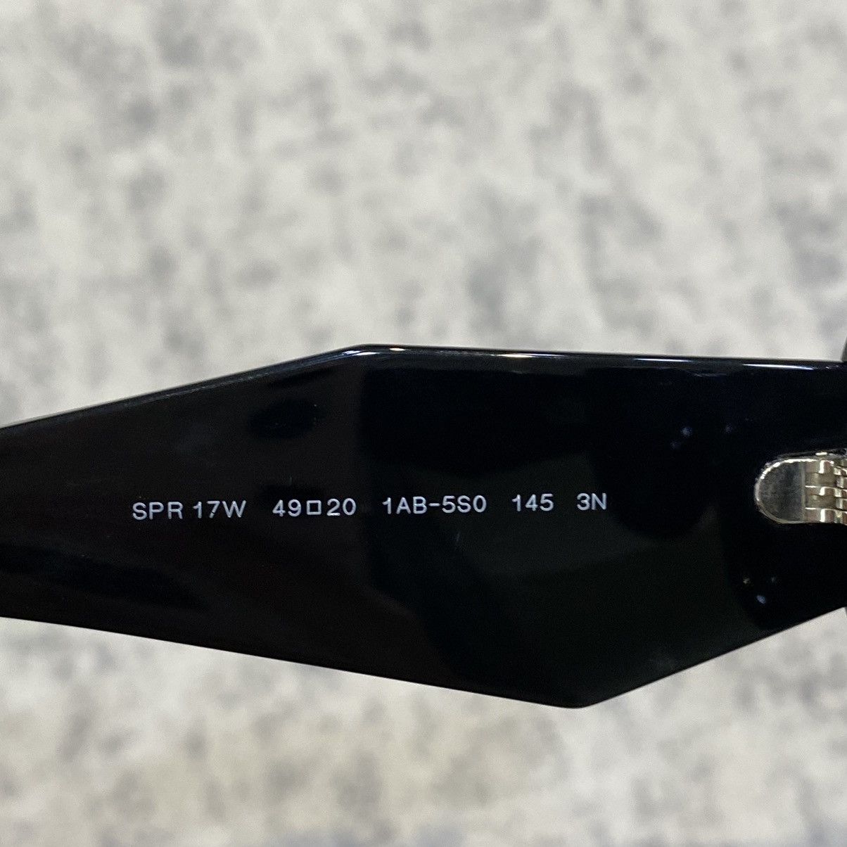 Prada PRADA OPR 17WS 1AB5S0 Sunglasses BLACK Size ONE SIZE - 10 Thumbnail