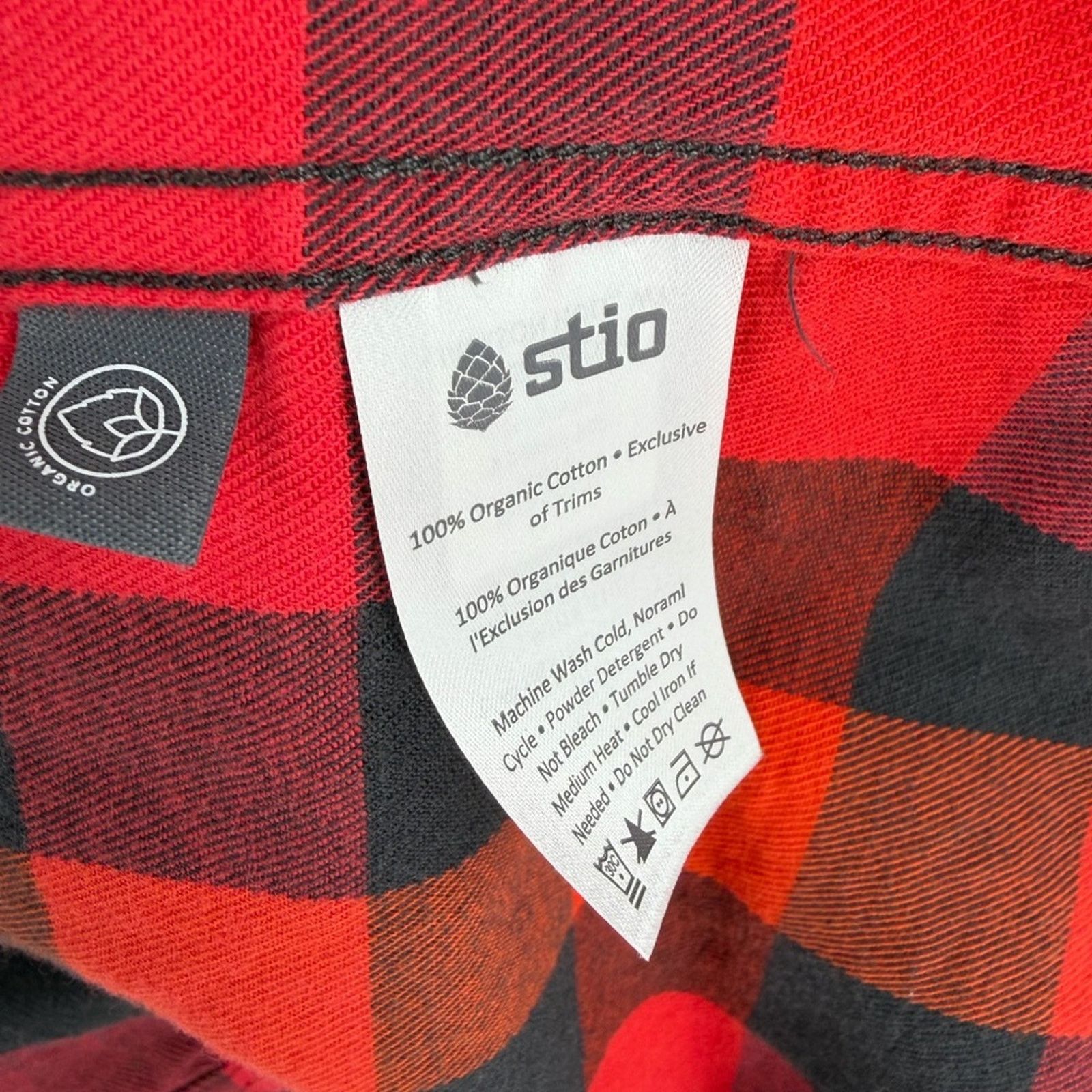 Stio Stio men’s Milter stretch buffalo plaid flannel shirt size S Size US S / EU 44-46 / 1 - 3 Thumbnail