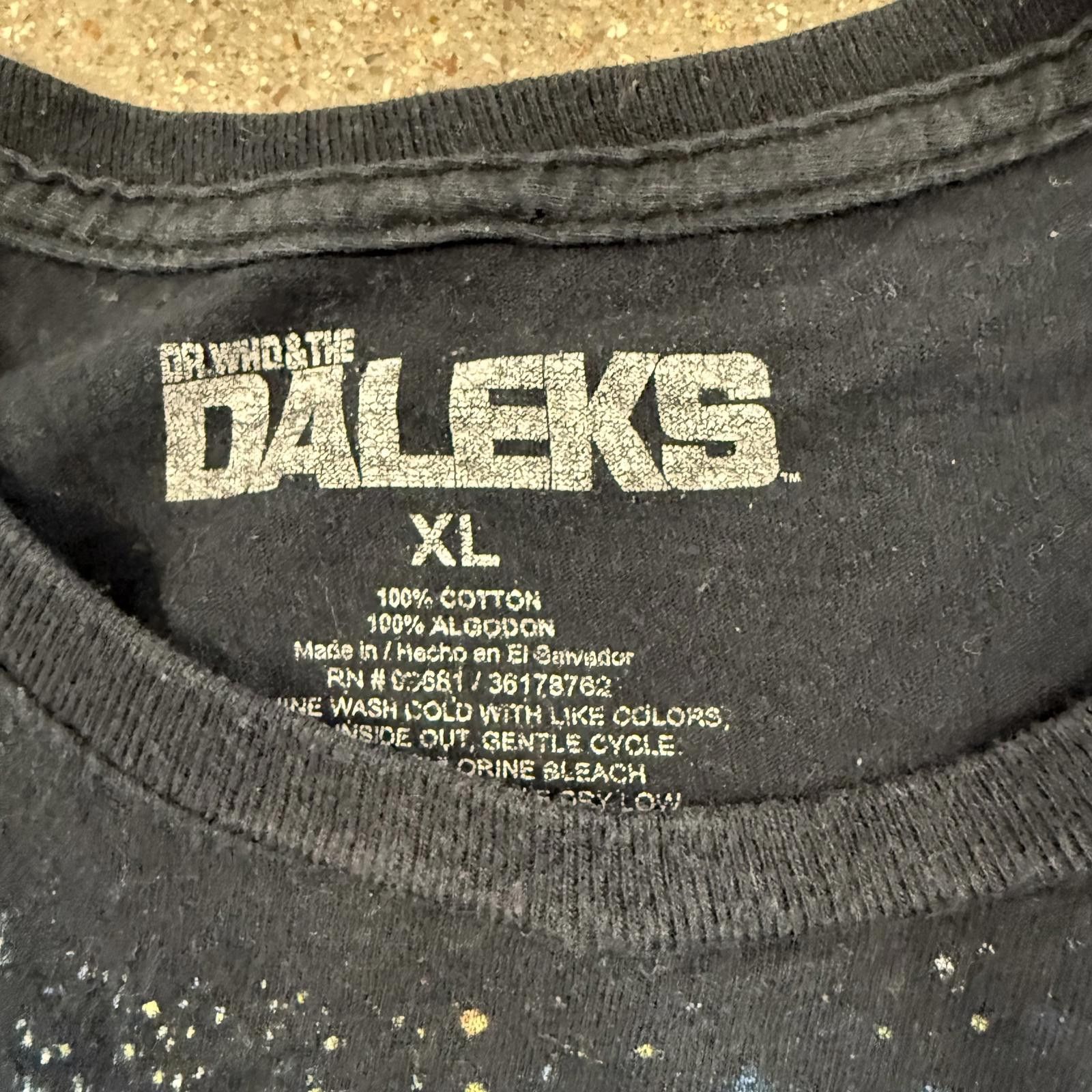 Designer Dr Who & The Daleks Police Call Box Tardis BBC Shirt XL Size US XL / EU 56 / 4 - 3 Thumbnail