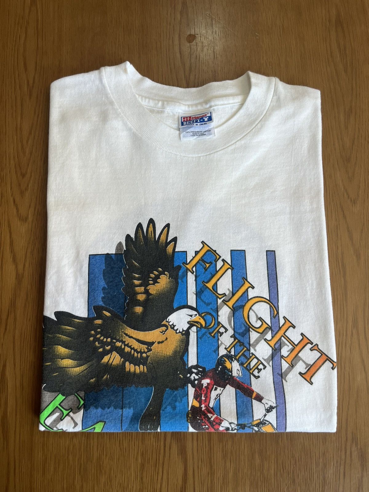 Vintage Vintage FLIGHT OF THE EAGLE TRIALS 1995’s Tshirt Size US M / EU 48-50 / 2 - 1 Thumbnail