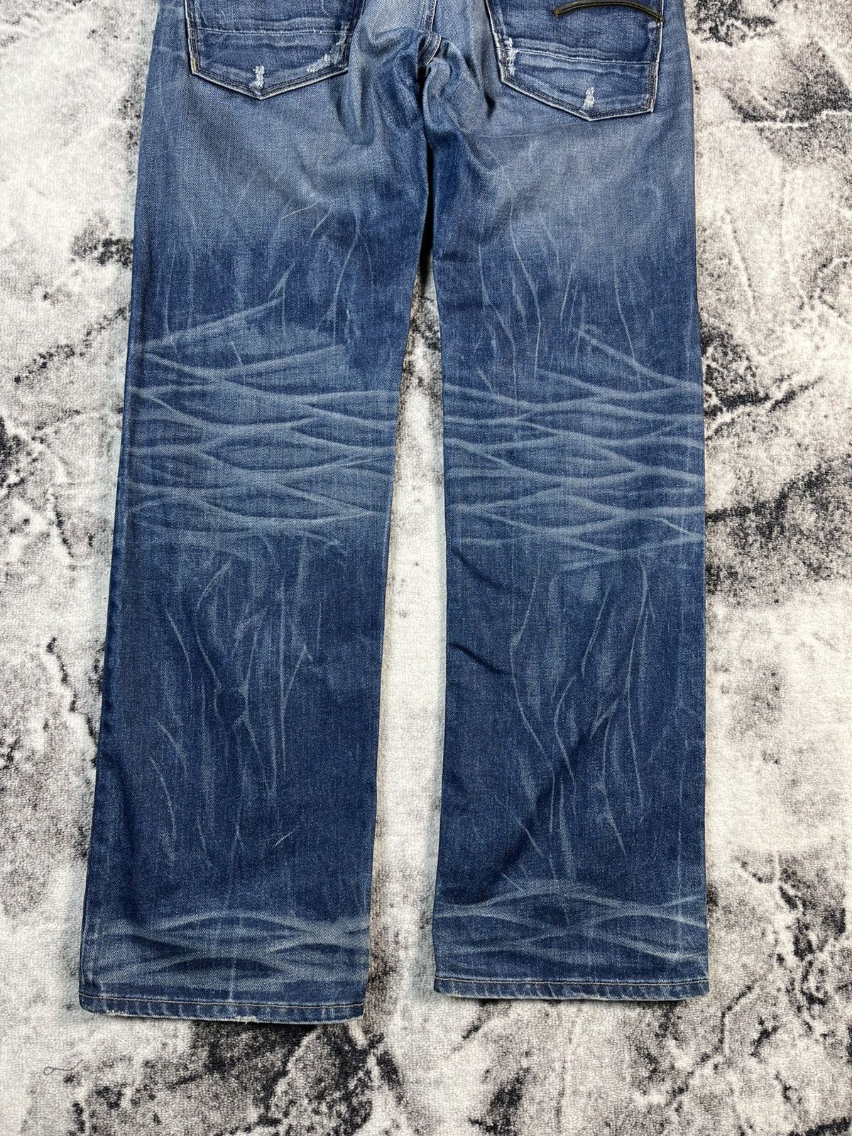 G-Star G-Star Raw Jeans 28x30 Faded Distressed Denim Size US 28 / EU 44 - 9 Thumbnail
