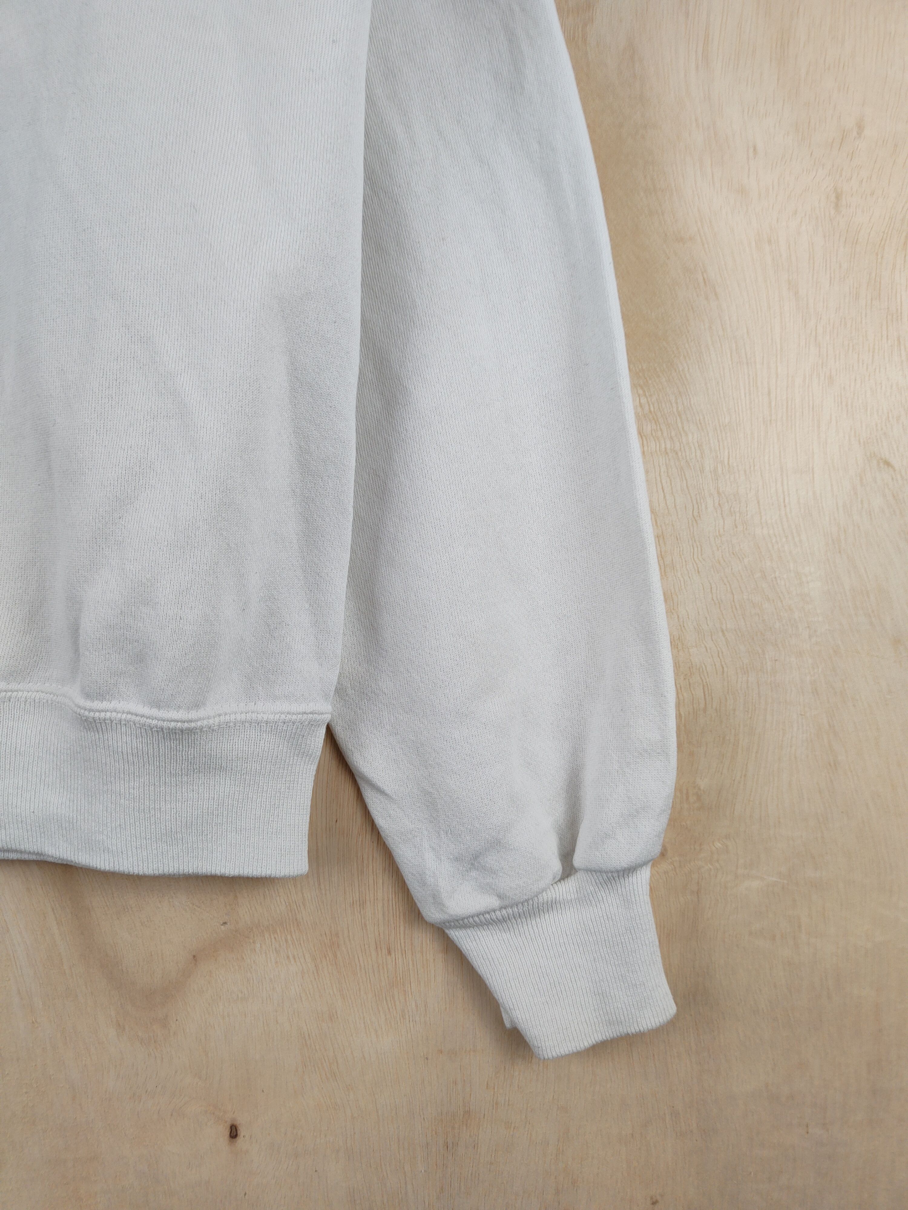 Vintage Hanes vintage White Sweatshirts #S2464 Size US XL / EU 56 / 4 - 5 Thumbnail