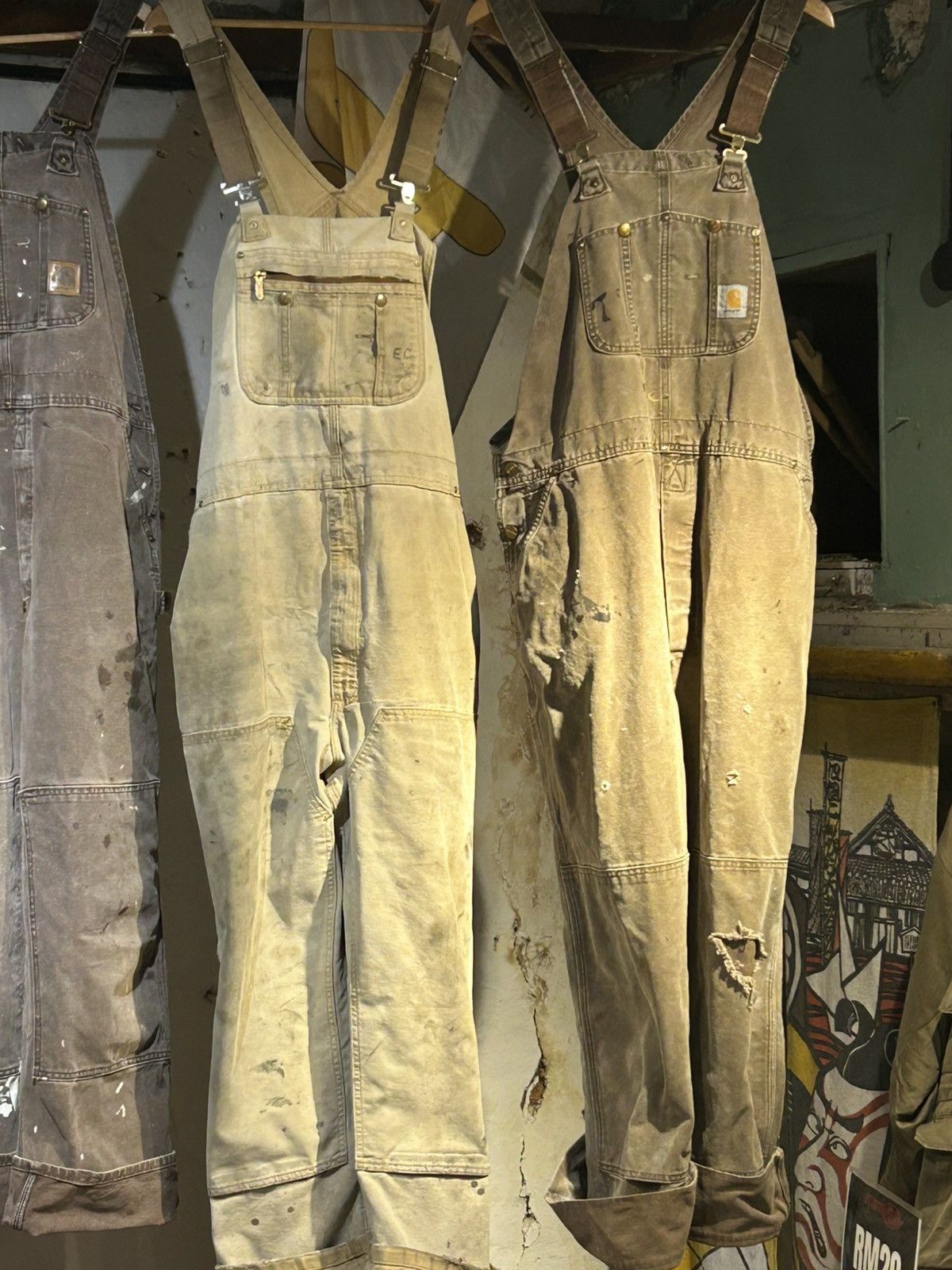 Vintage Carrhart Vintage Overall Size US 34 / EU 50 - 5 Thumbnail