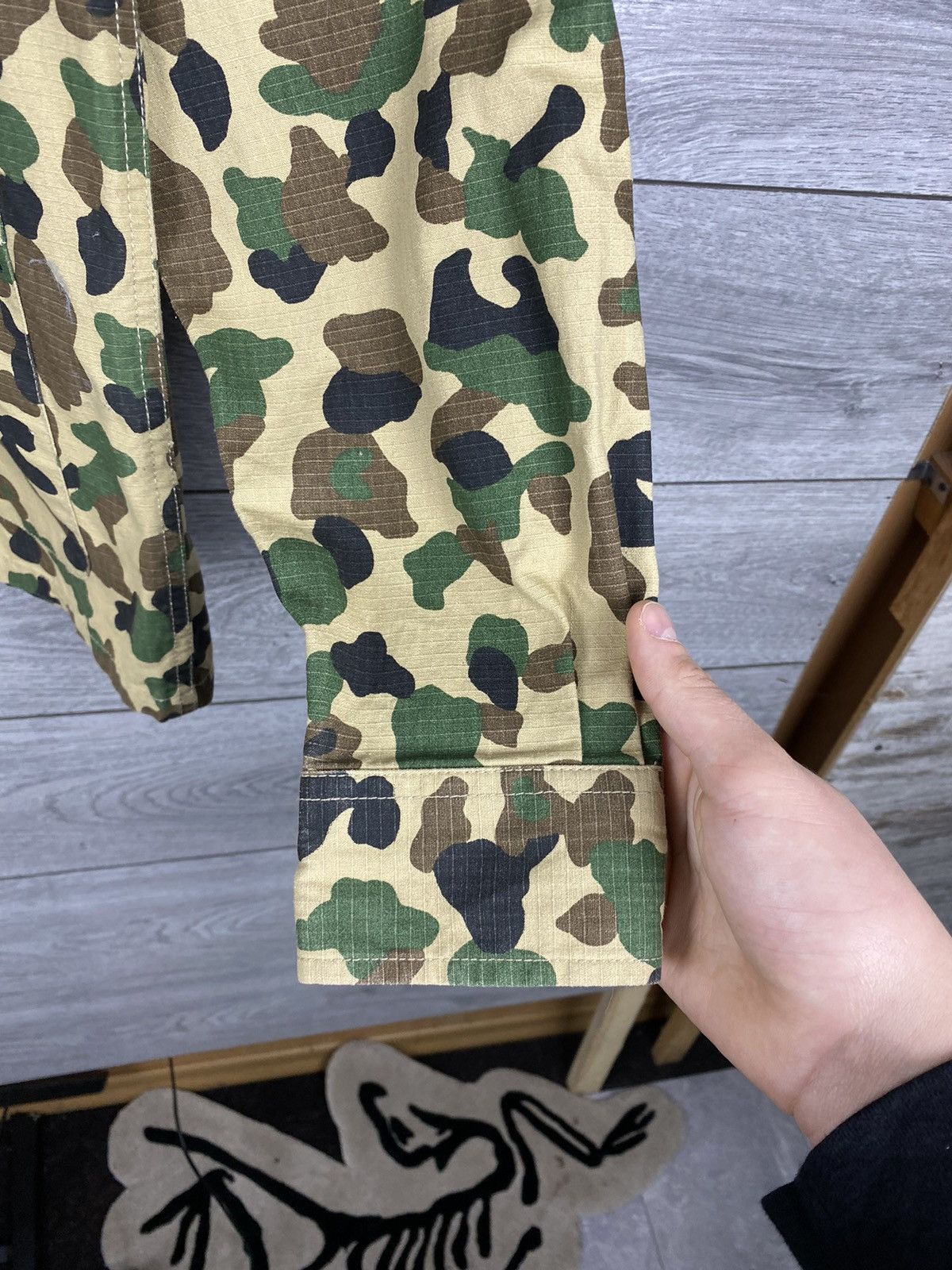 Dickies Mens Vintage Dickies Camo Light Coach Jacket Button Up Size US M / EU 48-50 / 2 - 6 Thumbnail