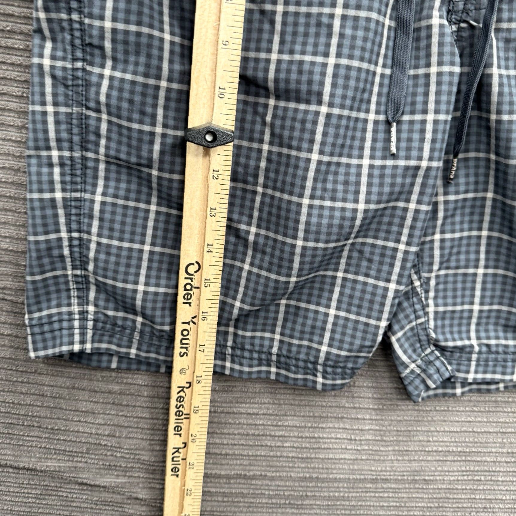 Prana prAna Board Shorts Men 30 Check Nylon Beach Weekend Vacation UPF 50 8' Inseam Multicolor Size US 30 / EU 46 - 5 Thumbnail