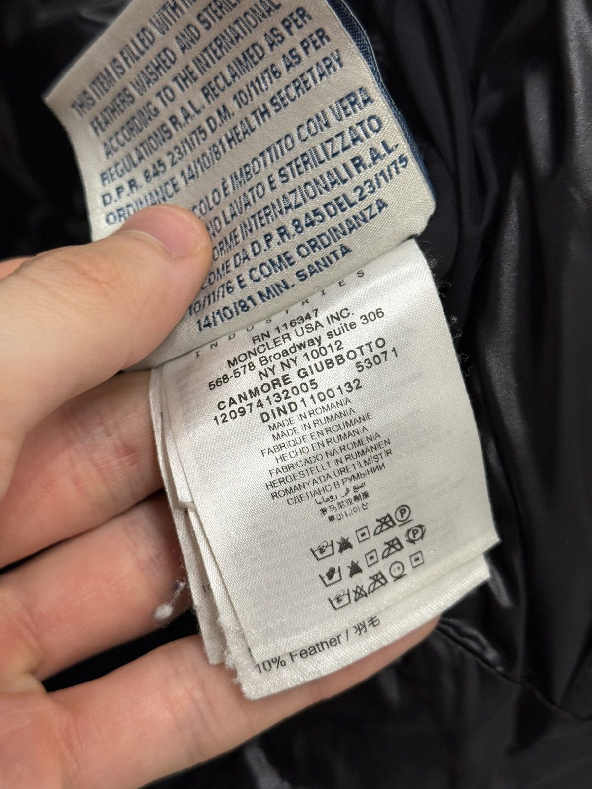 Moncler 🔥Moncler Grenoble Canmore Giubbotto Mens Down Puffer Jacket Size US L / EU 52-54 / 3 - 18 Thumbnail