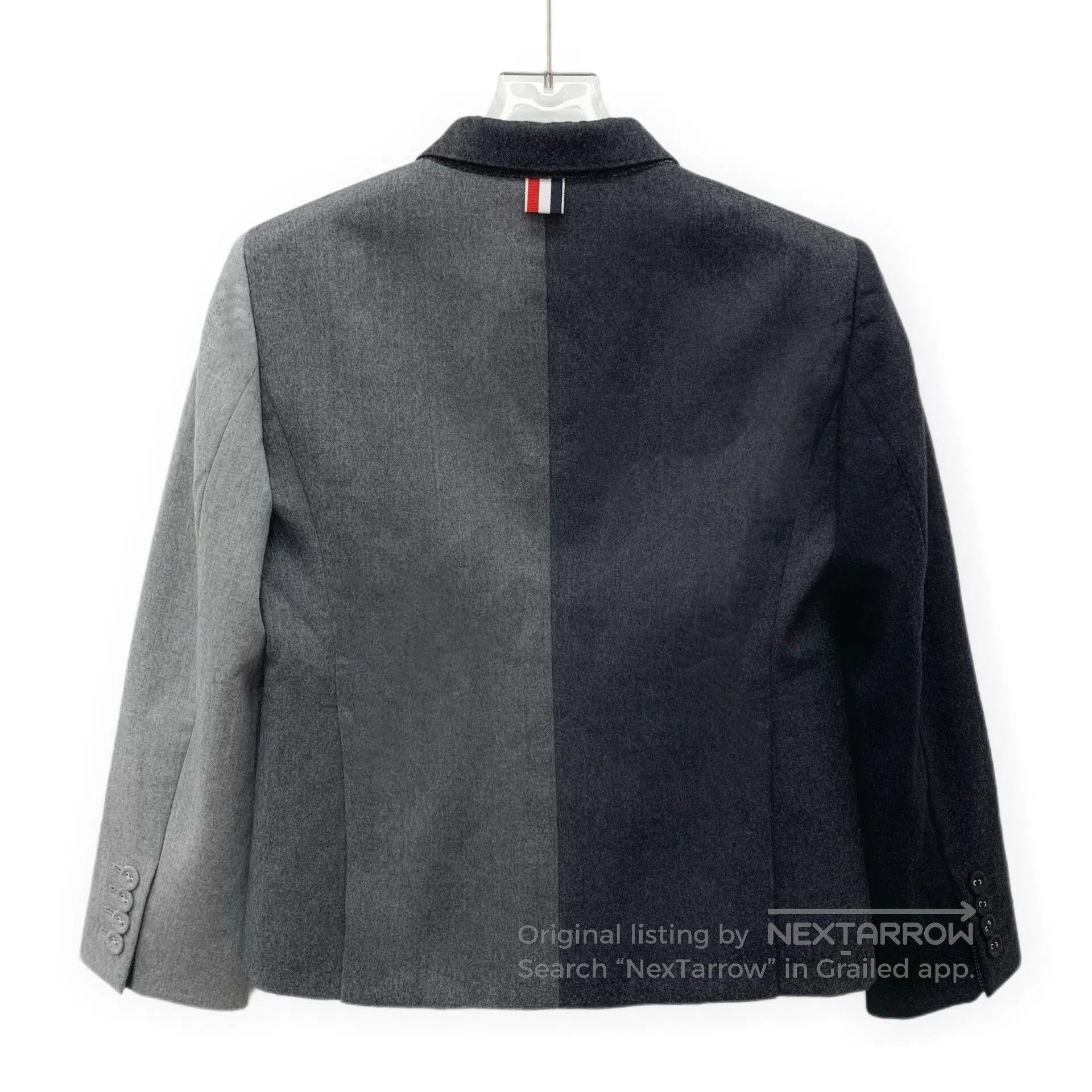 Thom Browne Thom Browne Colorblock Wool Lapel Blazer. Size US XS / EU 42 / 0 - 2 Thumbnail
