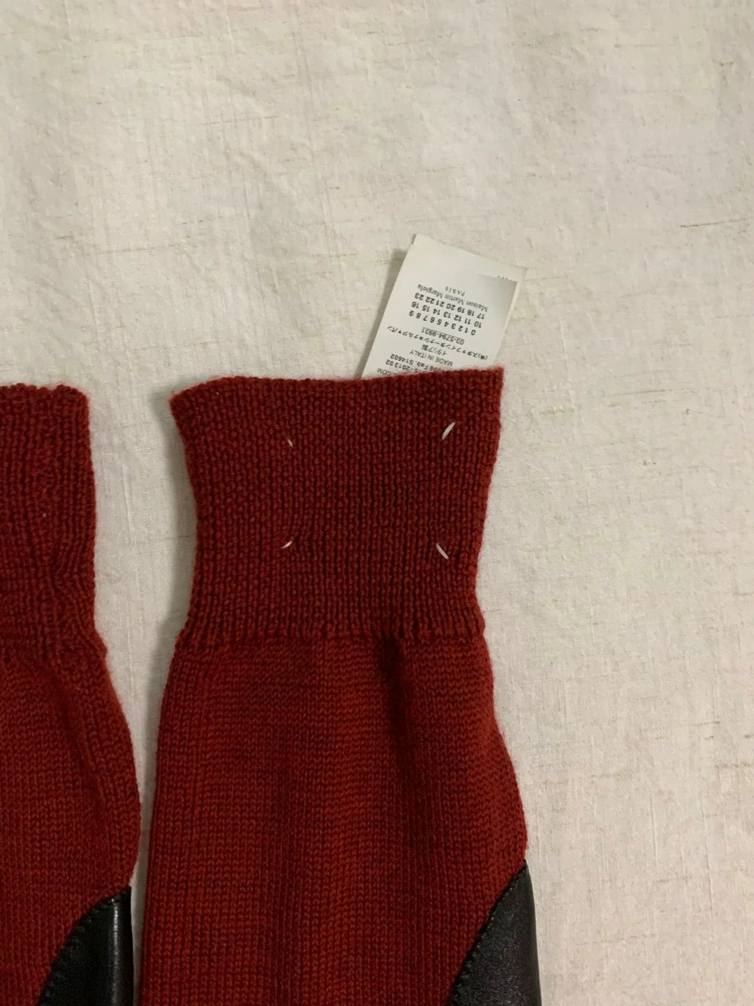 Other Maison Martin Margiela Wool-Leather Long Gloves S Size ONE SIZE - 3 Thumbnail