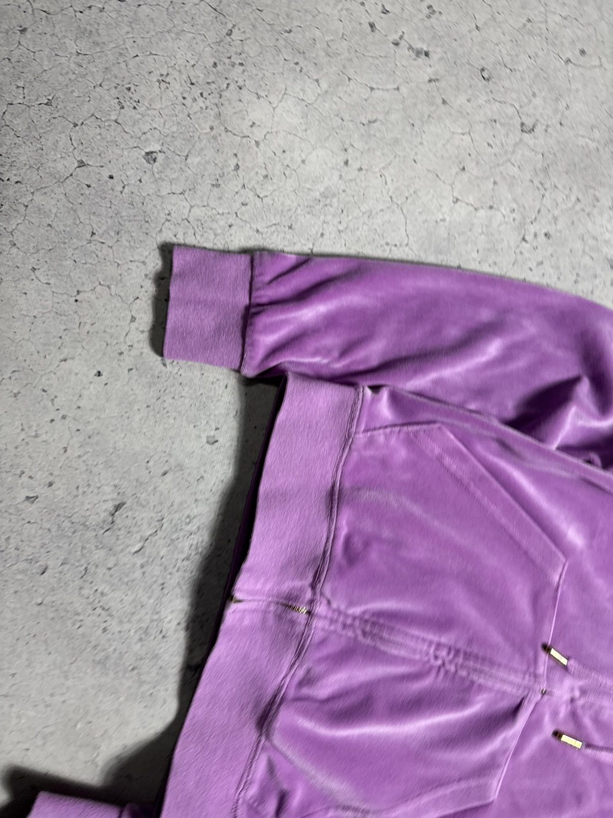 Juicy Couture Juicy Couture Velour Full Zip Hoodie Pink Size XS Size XS / US 0-2 / IT 36-38 - 2 Thumbnail