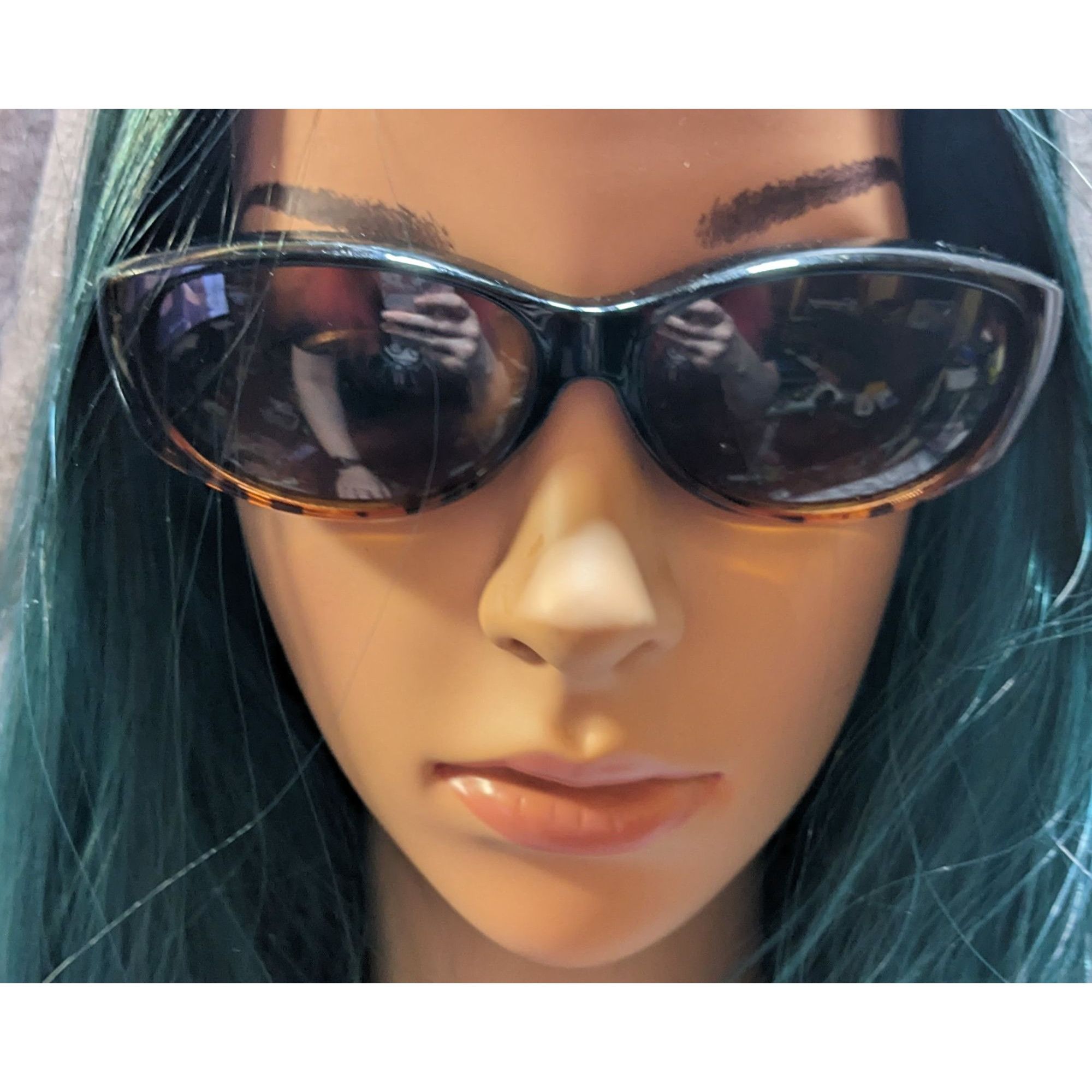 Other Solar Shield Retro Tortoise Gold Lattice Sunglasses Size ONE SIZE - 6 Thumbnail