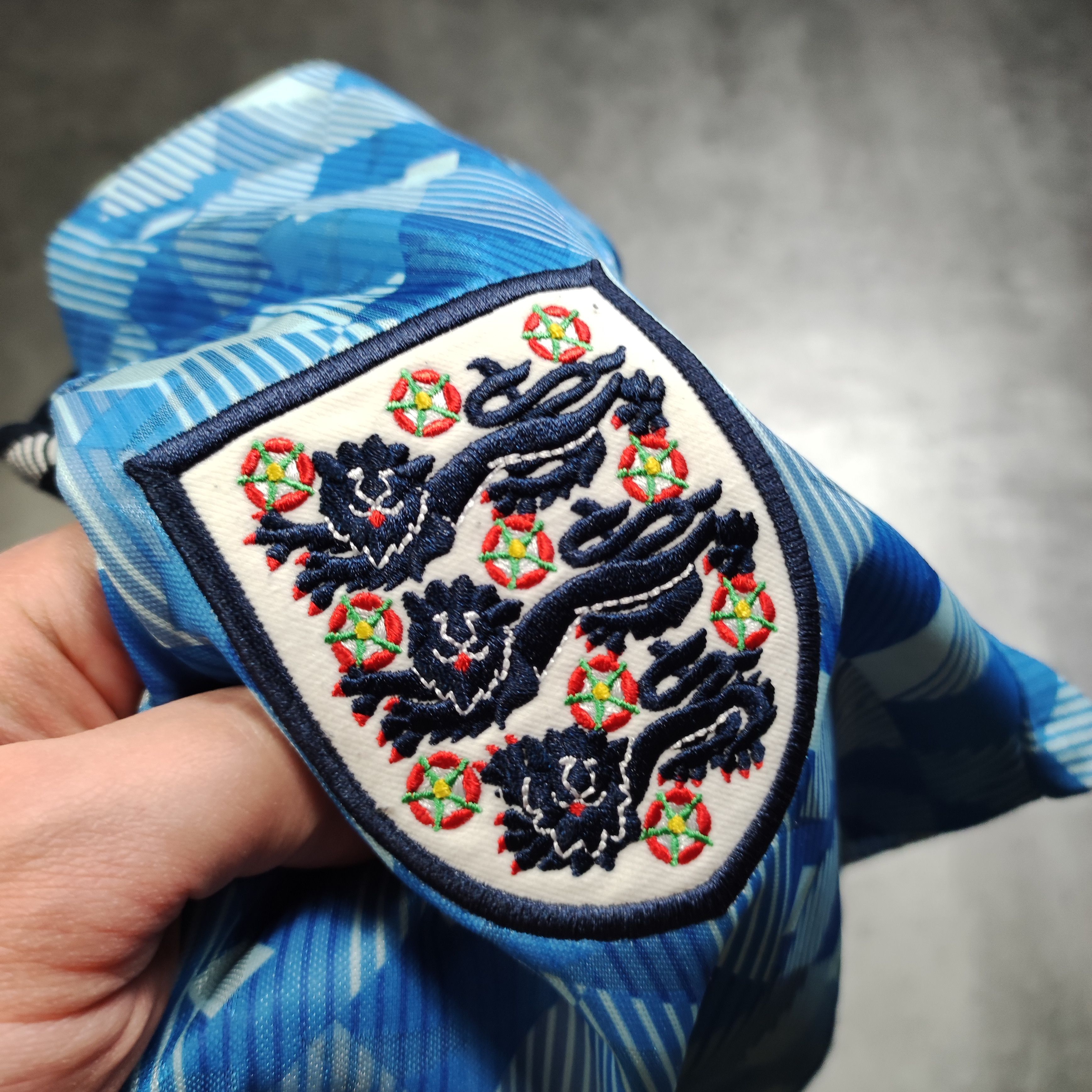 Vintage Vintage RARE 90s England National Team Football Jersey Size US S / EU 44-46 / 1 - 6 Thumbnail