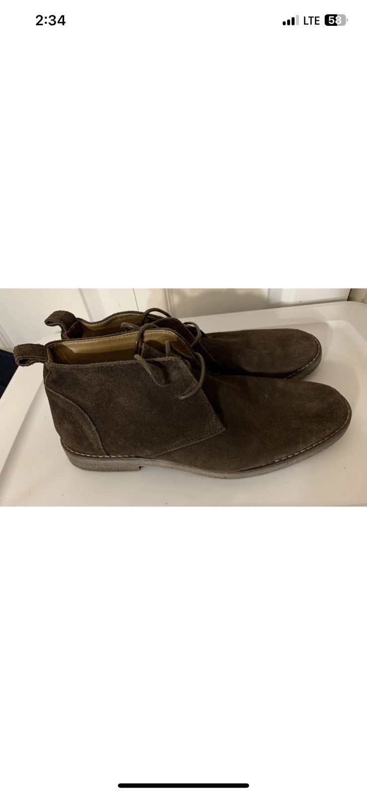 G.H. Bass & Co. GH BASS Boots Mens 11.5D Pearce Brown Chukka Hipster Lace Size US 11.5 / EU 44-45 - 4 Thumbnail