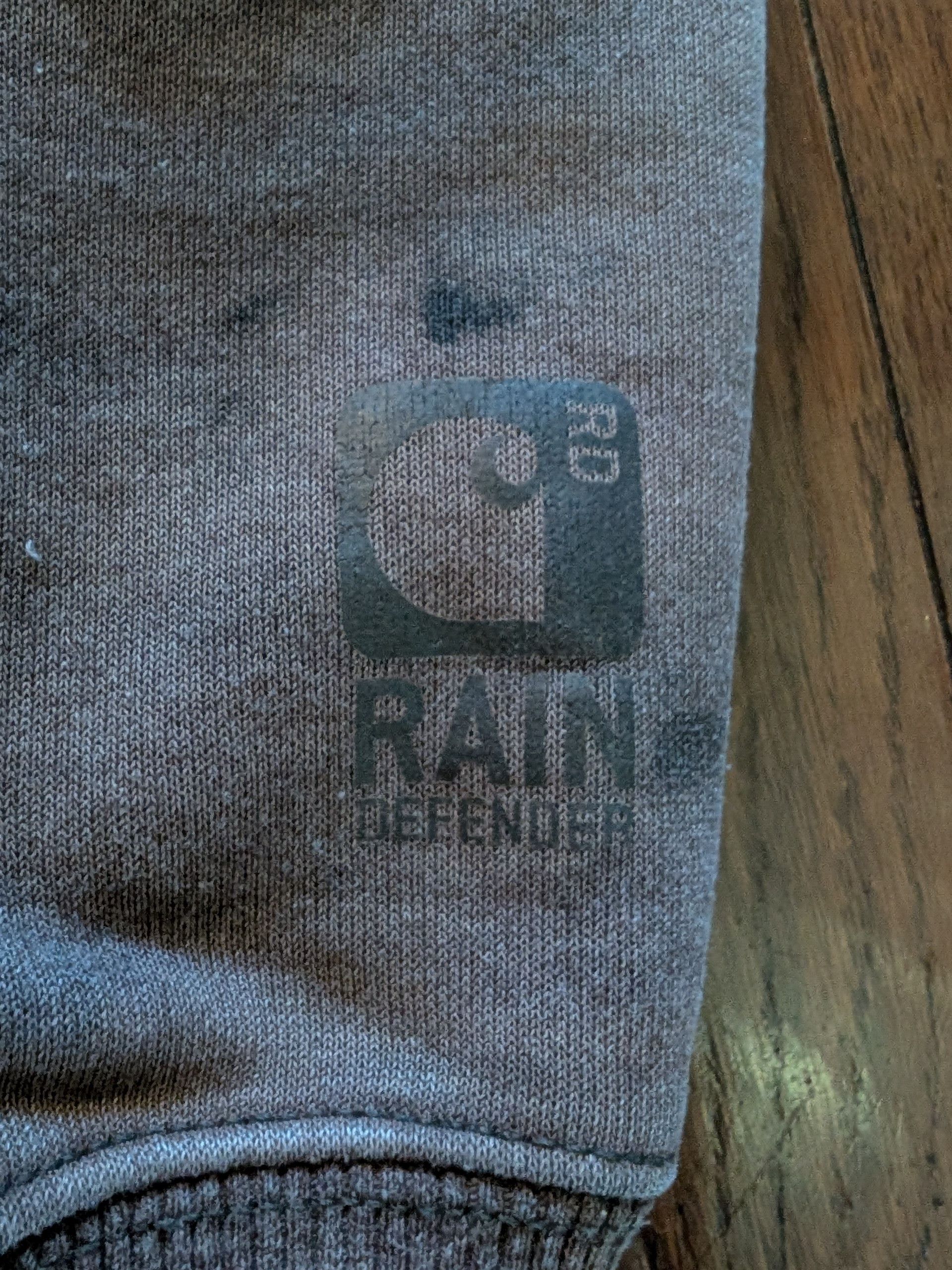 Carhartt Faded Carhartt Rain Defender Hoodie Patches Embroidery XL Size US XL / EU 56 / 4 - 2 Thumbnail