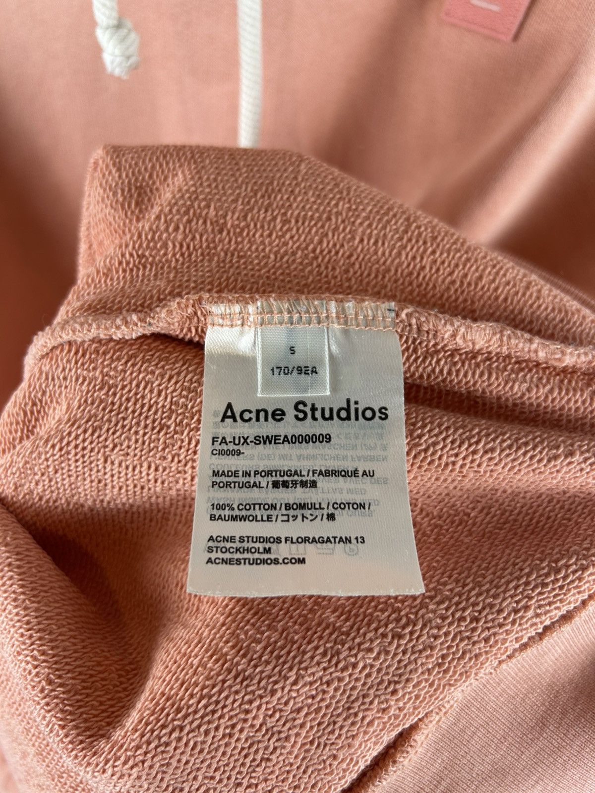 Acne Studios Acne Studios One Point Logo Hoodie Size US M / EU 48-50 / 2 - 6 Thumbnail