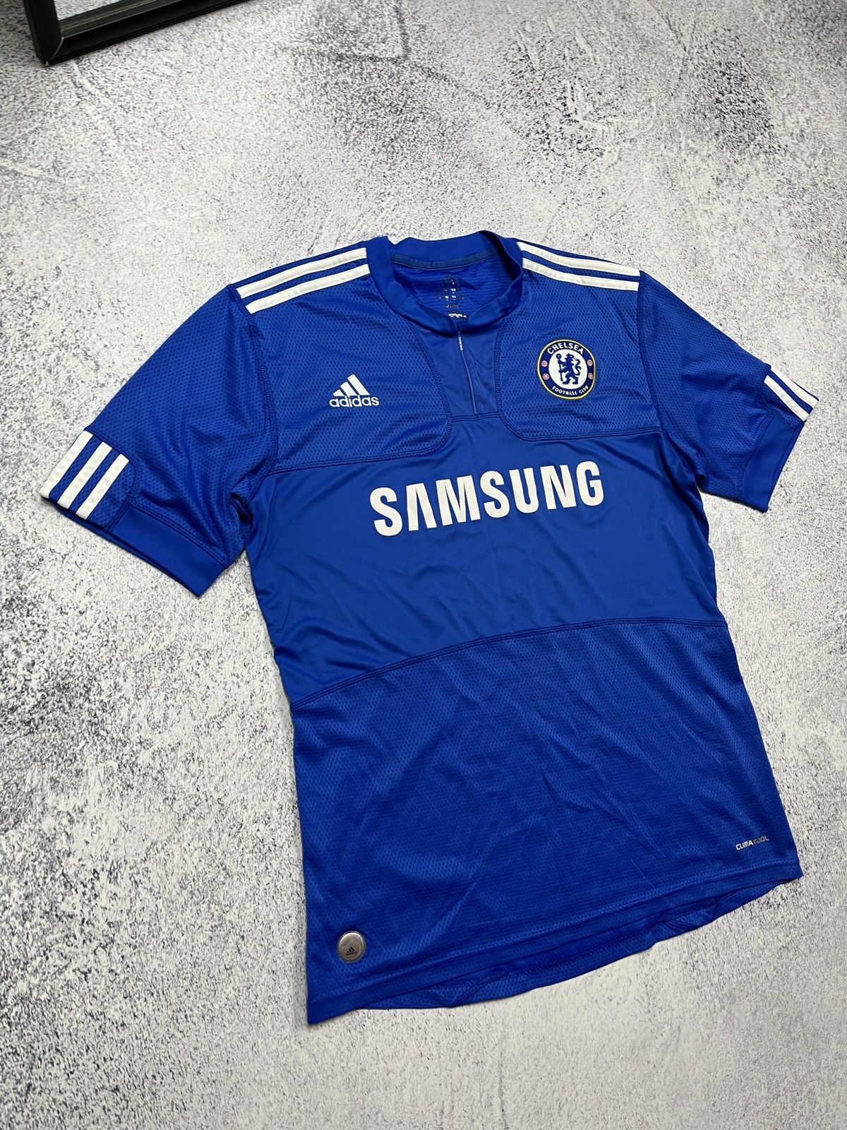 Adidas Adidas Chelsea 2009/2010 Home Soccer Jersey Football Shirt Size US L / EU 52-54 / 3 - 4 Thumbnail