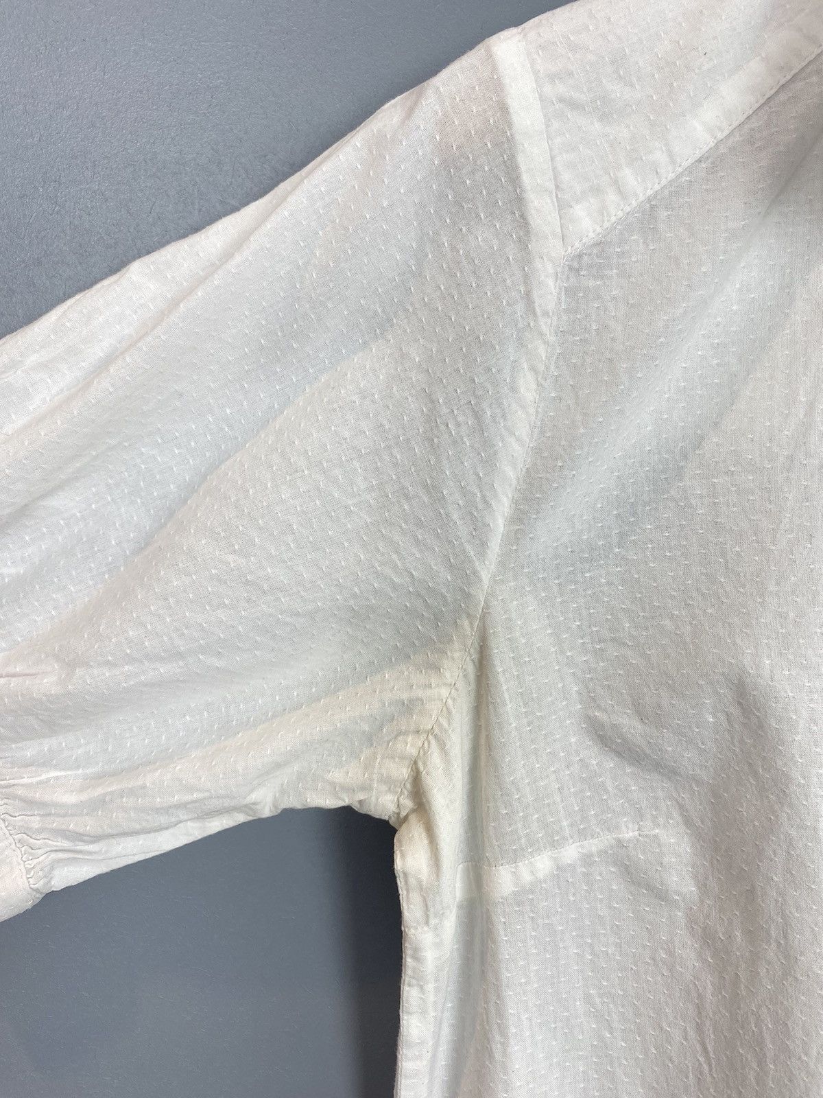 Other Avant-Garde Toast Blouse Shirt Short Sleeve Size 14 white Size XL / US 12-14 / IT 48-50 - 5 Thumbnail