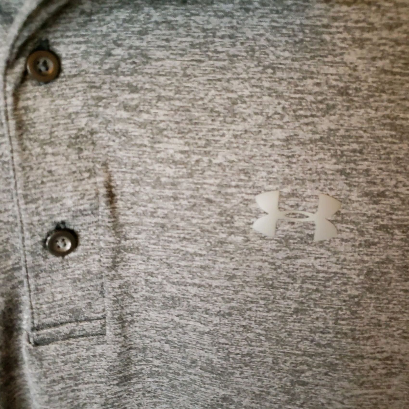 Under Armour Under Armour Polo Shirt Mens XL Playoff Polo Gray Short Sleeve Golf Performance Heathered / USA Preppy Casual Workwear Gift White tag NWT Size US XL / EU 56 / 4 - 4 Thumbnail