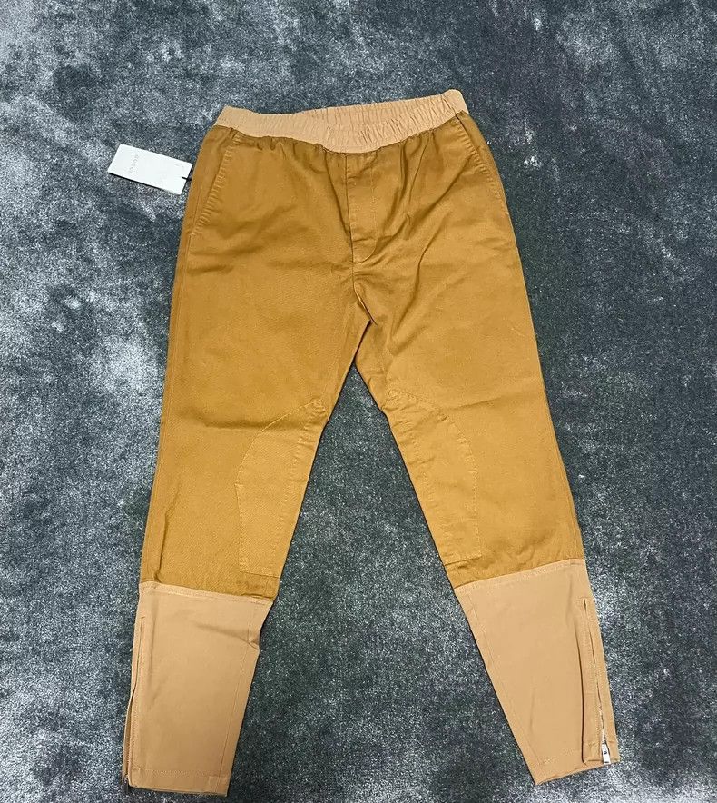 Gucci Gucci Khaki stitching horse pants, sweatpants, sports pants Size US 28 / EU 44 - 1 Thumbnail