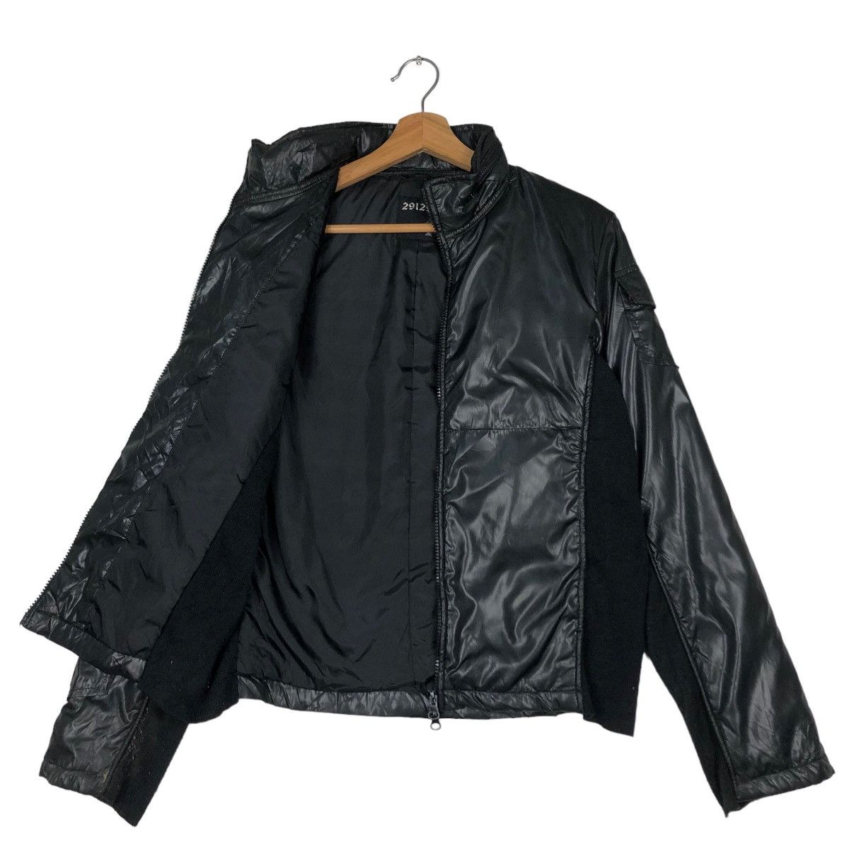 Hysteric Glamour 🔥Rich Black Biker Jacket Bondage Parachute 291295 Japan Size US M / EU 48-50 / 2 - 11 Thumbnail