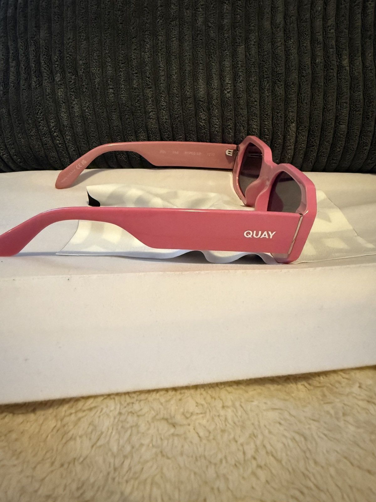 Quay QUAY pink sunglasses Size ONE SIZE - 2 Thumbnail