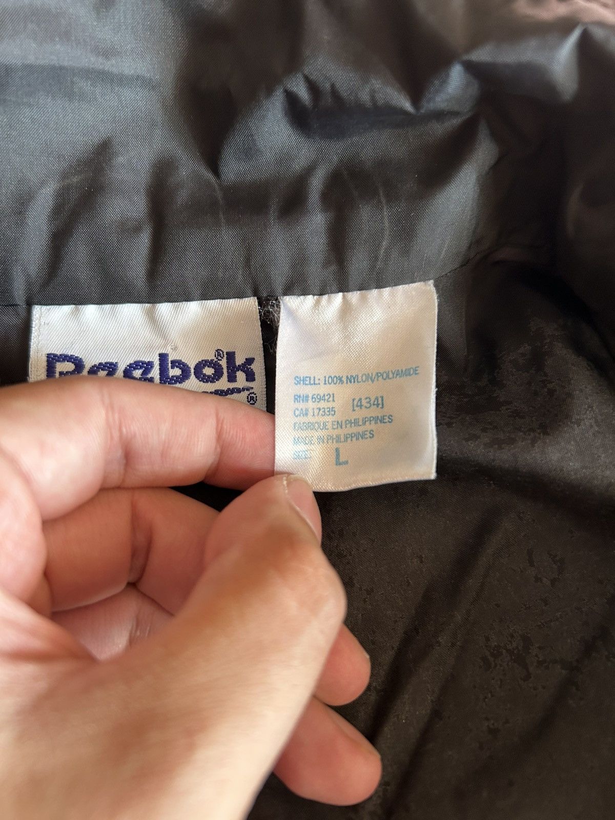 Reebok Vintage 80s 90s Reebok Track Jacket Nylon Size Large Size US L / EU 52-54 / 3 - 7 Thumbnail