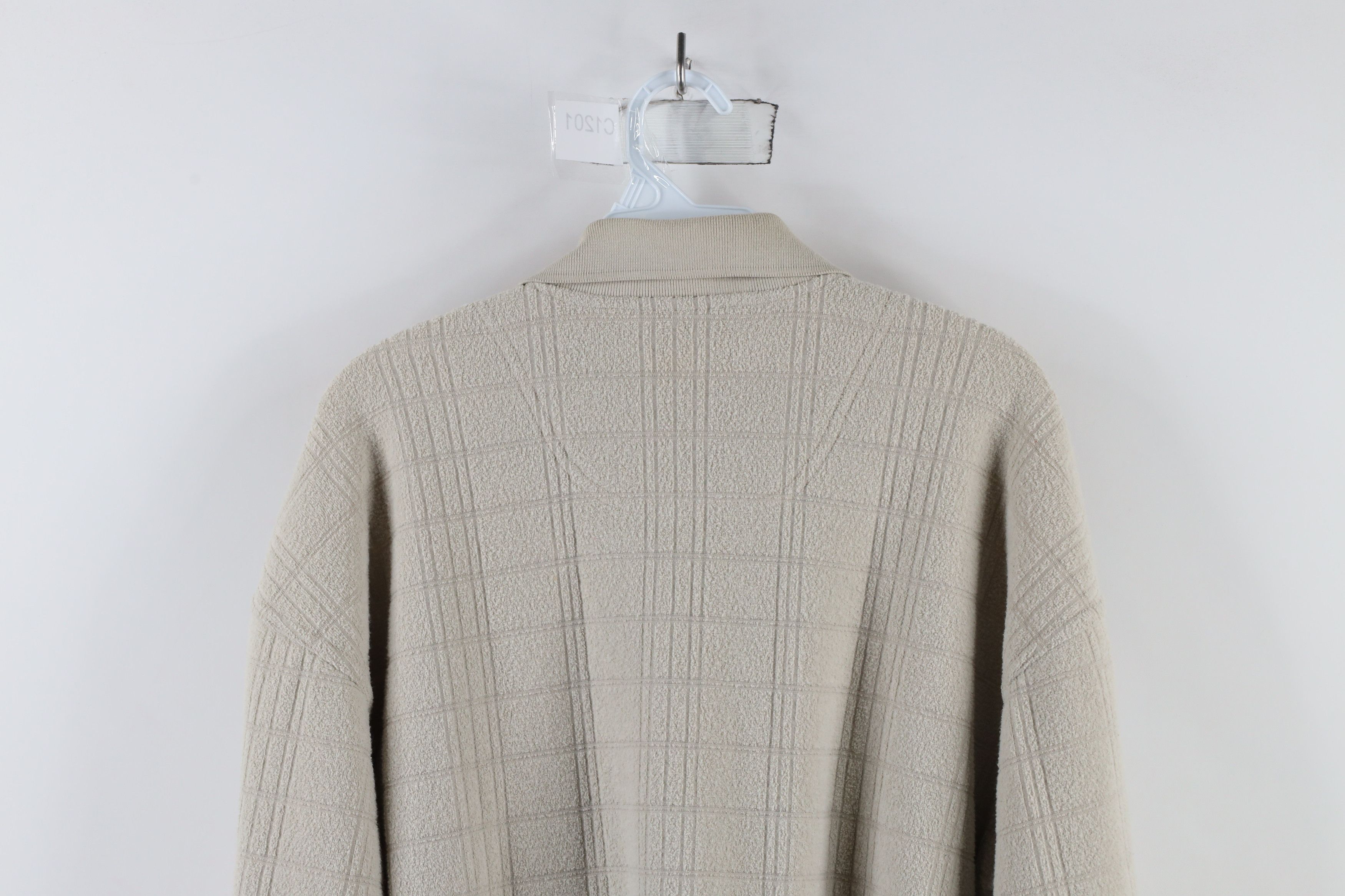 Vintage Vintage 90s Streetwear Fleece Collared Pullover Sweater Size US L / EU 52-54 / 3 - 10 Thumbnail