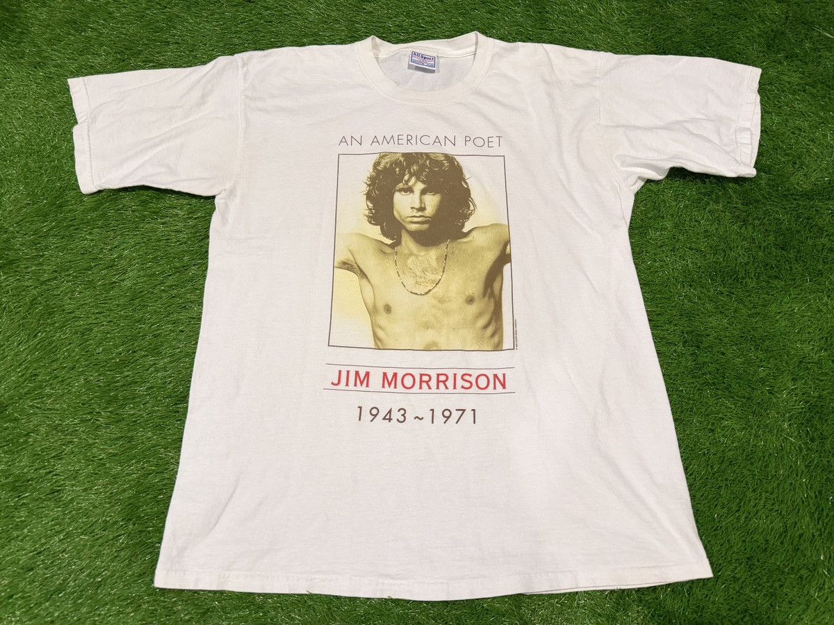 Band Tees VTG 90s 1999 The Doors Jim Morrison An American Poet Shirt Size US XL / EU 56 / 4 - 1 Thumbnail