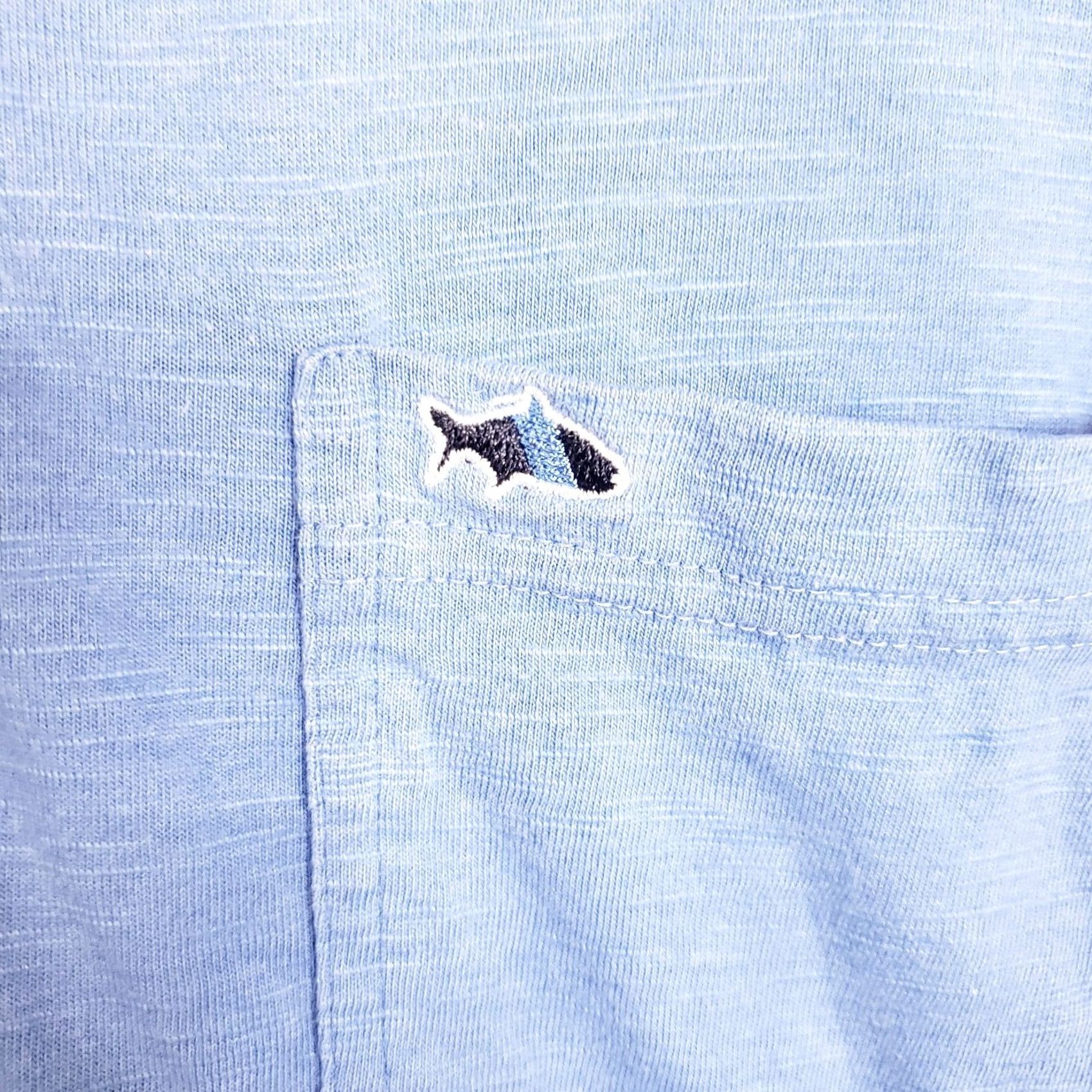 Vintage Fish Hippie Polo Shirt Mens XL Blue Preppy Casual Golf Outdoors Fishing Tennis Size US XL / EU 56 / 4 - 5 Thumbnail