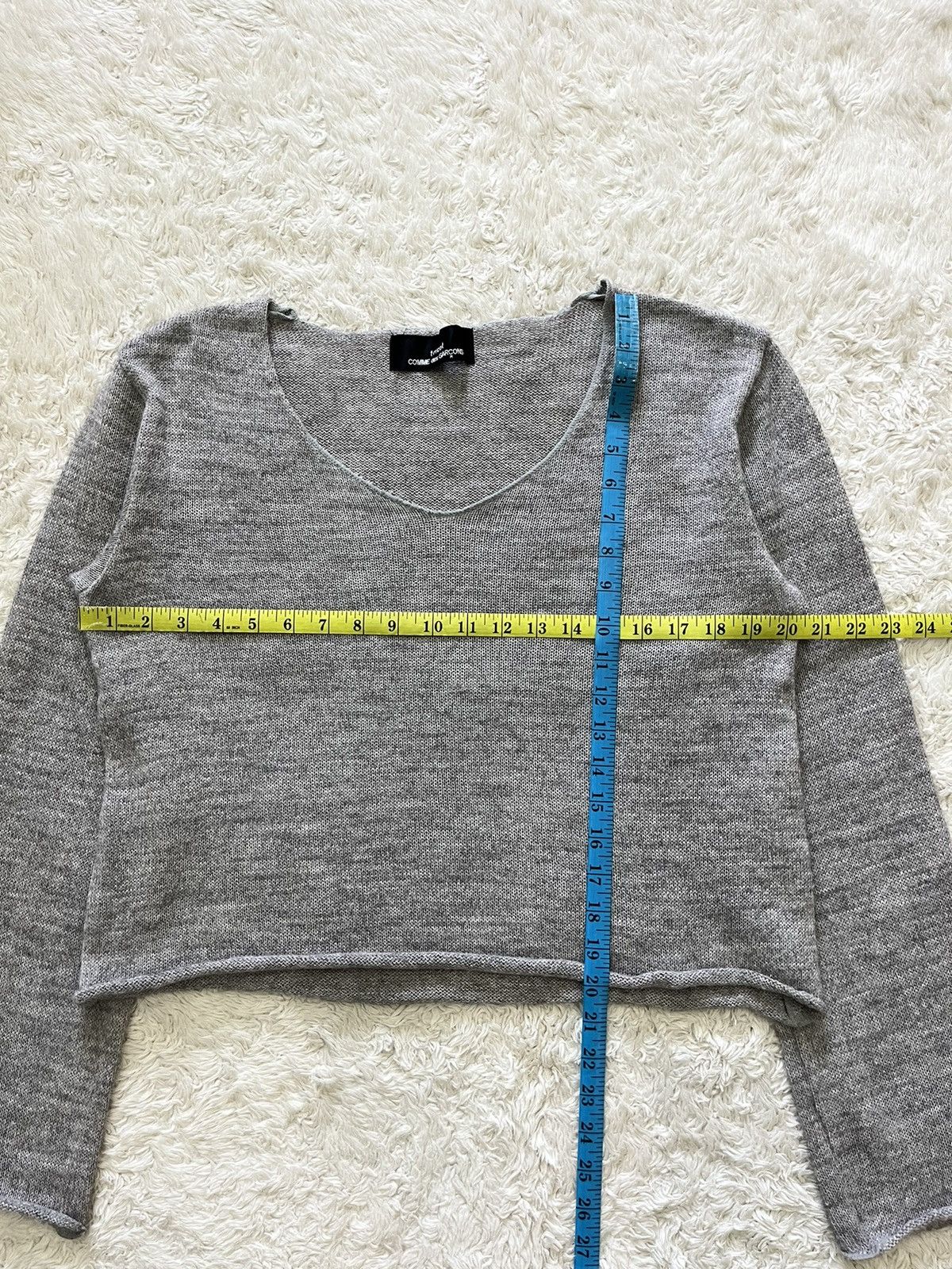 Comme des Garcons × Vintage vintage AD1994 comme des garcons knit crop sweater Size M / US 6-8 / IT 42-44 - 10 Thumbnail