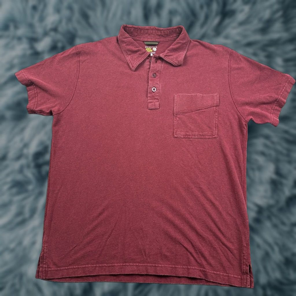 Mountain Hardwear Mountain Hardwear Polo Shirt Mens Medium Red Outdoors Hiking Casual Adult Polo Shirt Mens Medium Red Outdoors Hiking Casual Adult Size US M / EU 48-50 / 2 - 1 Thumbnail