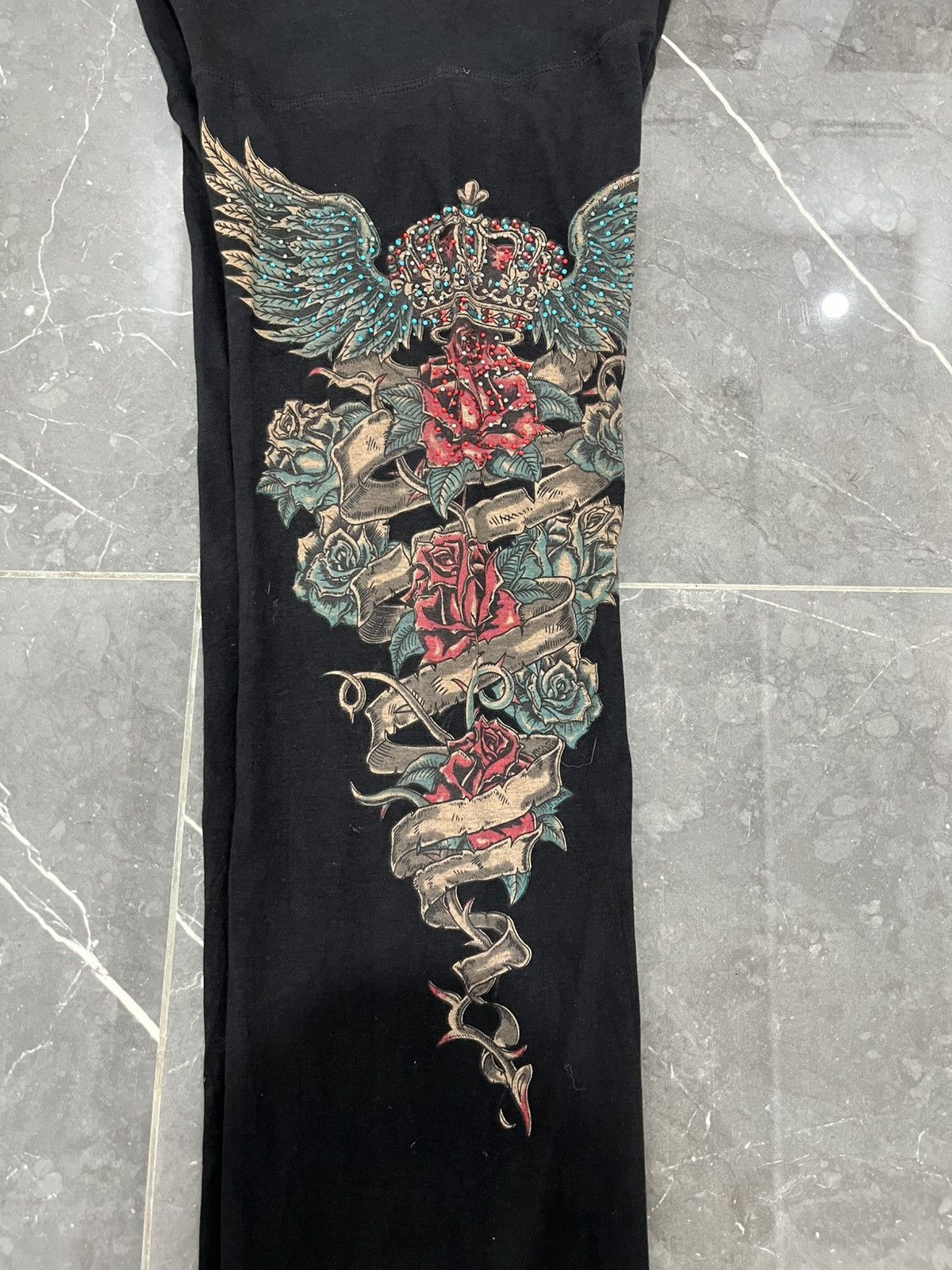Affliction × Ed Hardy × True Religion Spicy holic flared sweatpants Size 30" / US 8 / IT 44 - 5 Thumbnail