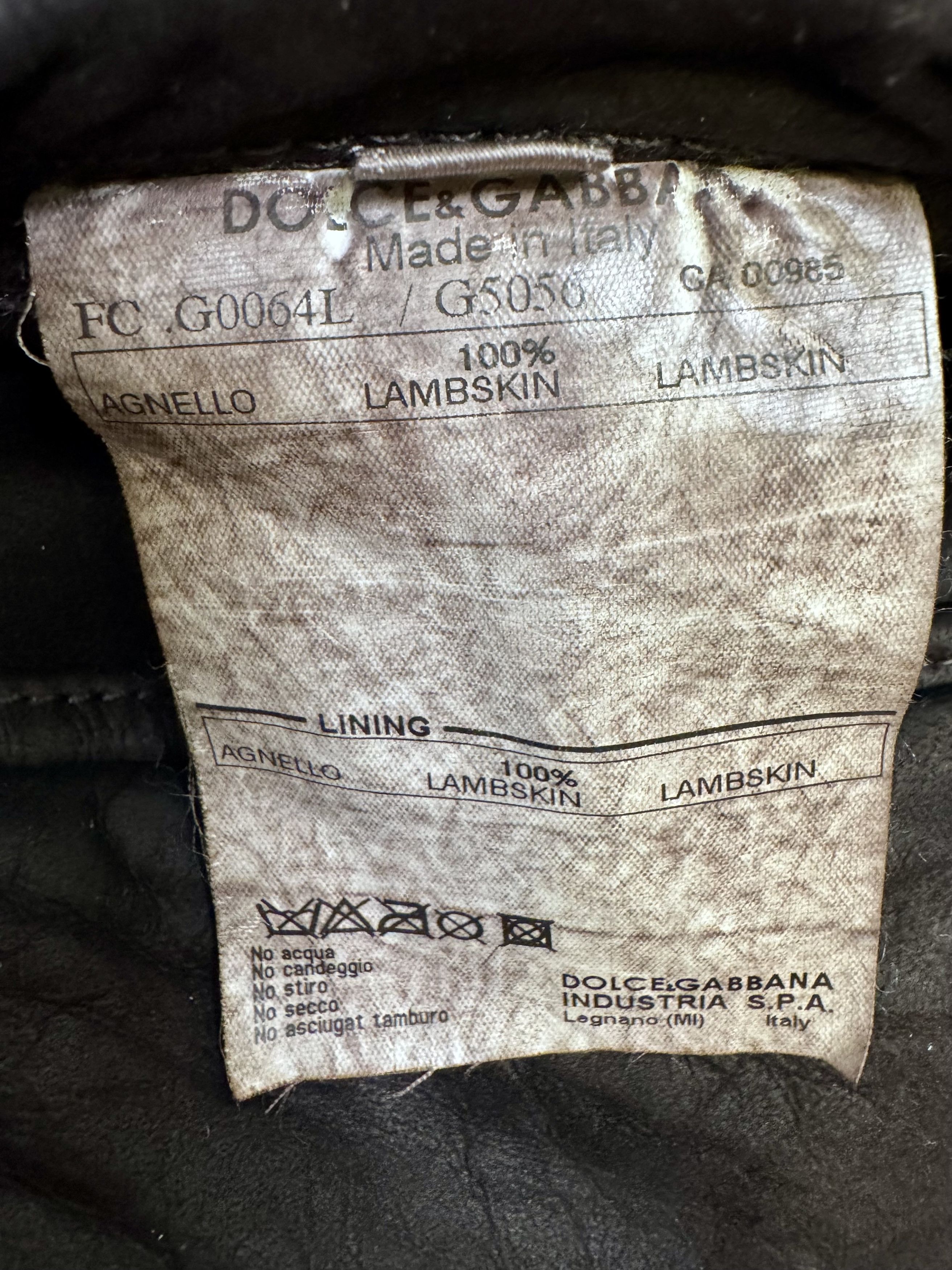 Dolce & Gabbana VIntage Dolce & Gabbana Shearling Brown Leather Jacket Size US L / EU 52-54 / 3 - 8 Thumbnail